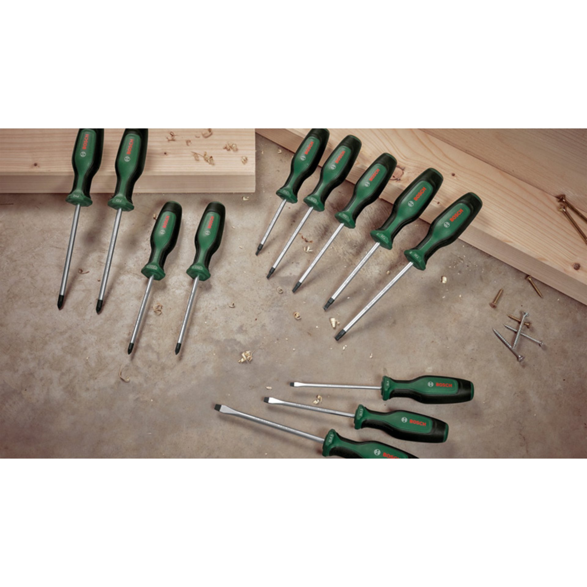 Handwerkzeuge Schraubendreher-Set, 6-tlg. + Magnetisierer