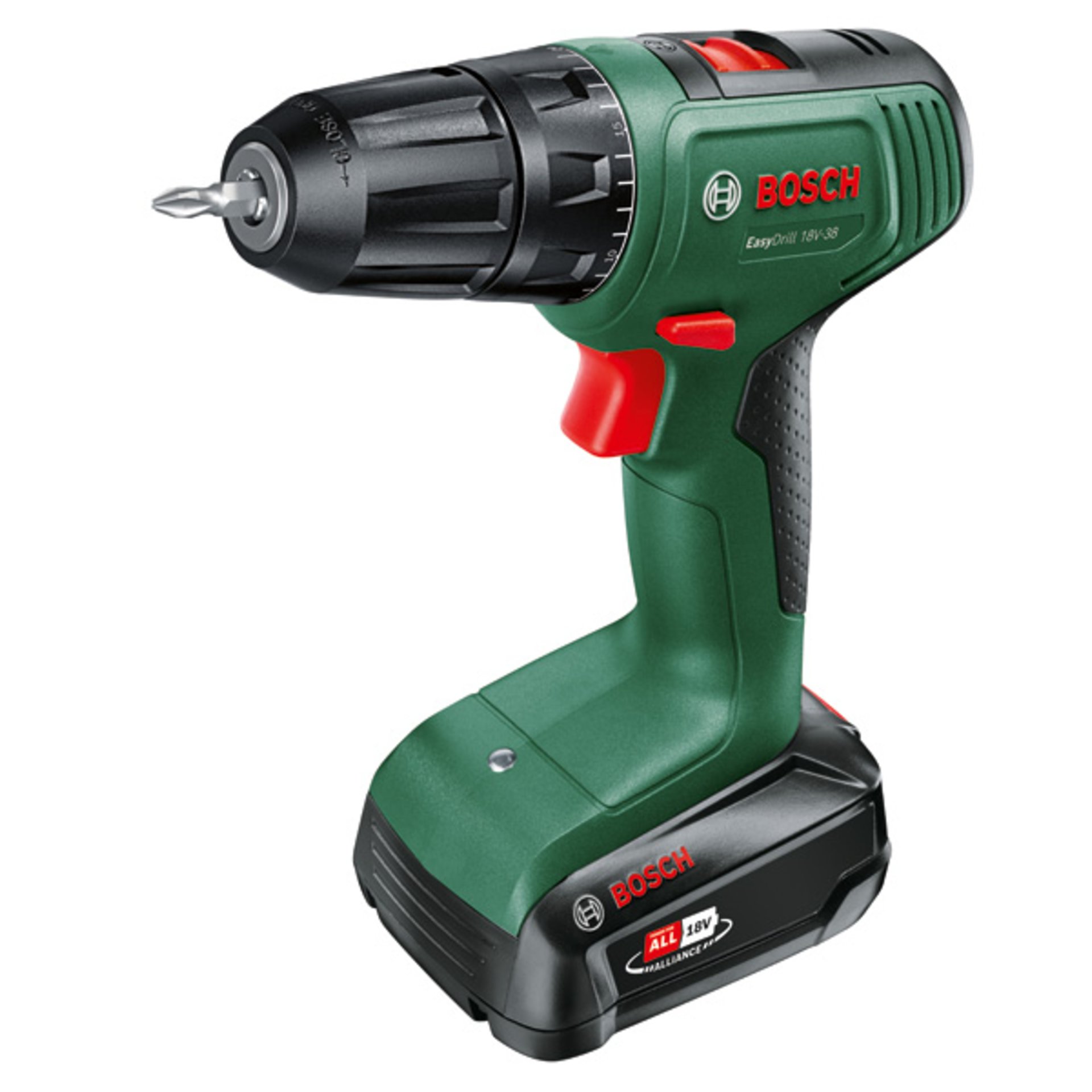 Akku-Bohrschrauber EasyDrill 18V-38, 1 x Akku PBA 18V 1.5Ah in Tragekoffer