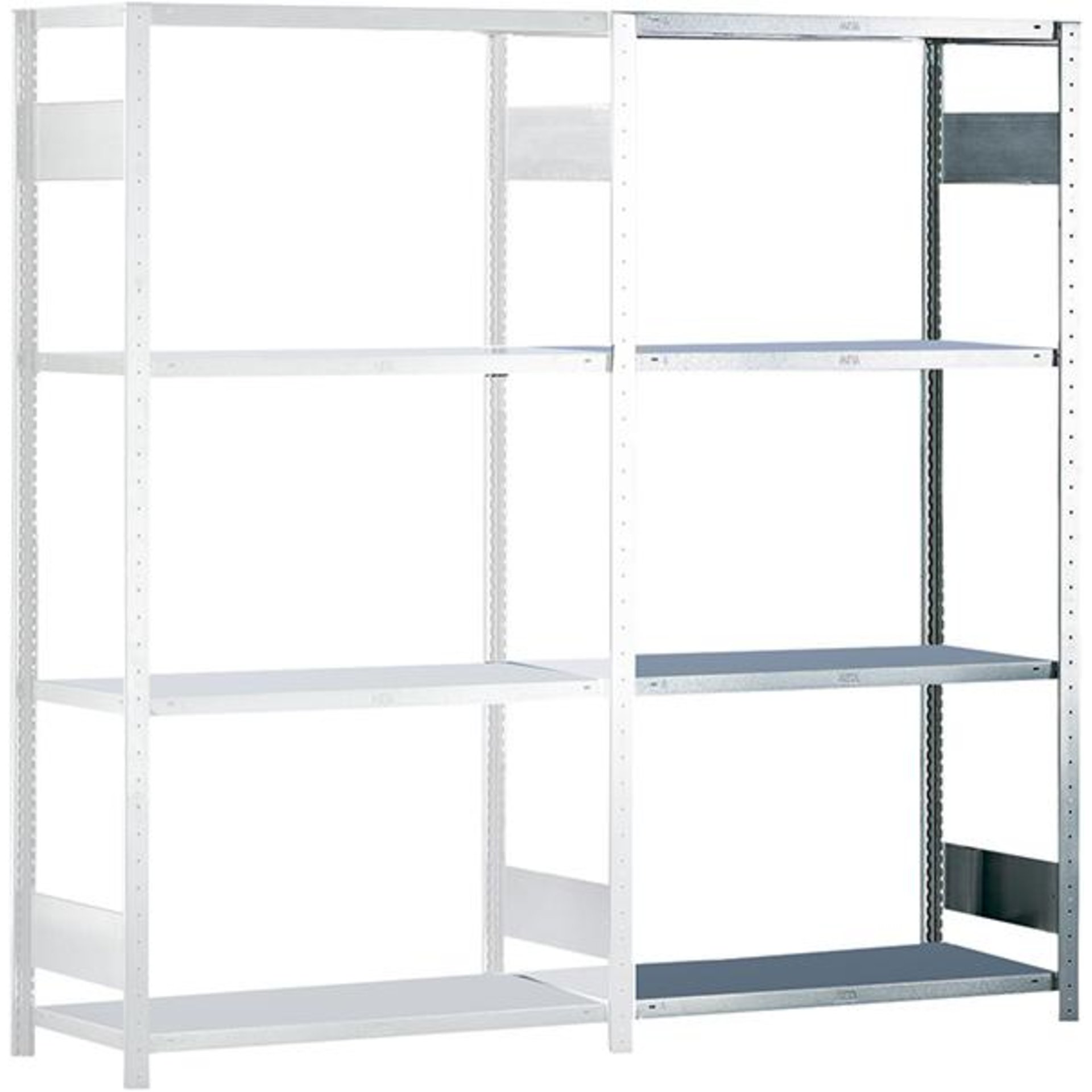 Steckregal AF META CLIP V150 200x100x40cm