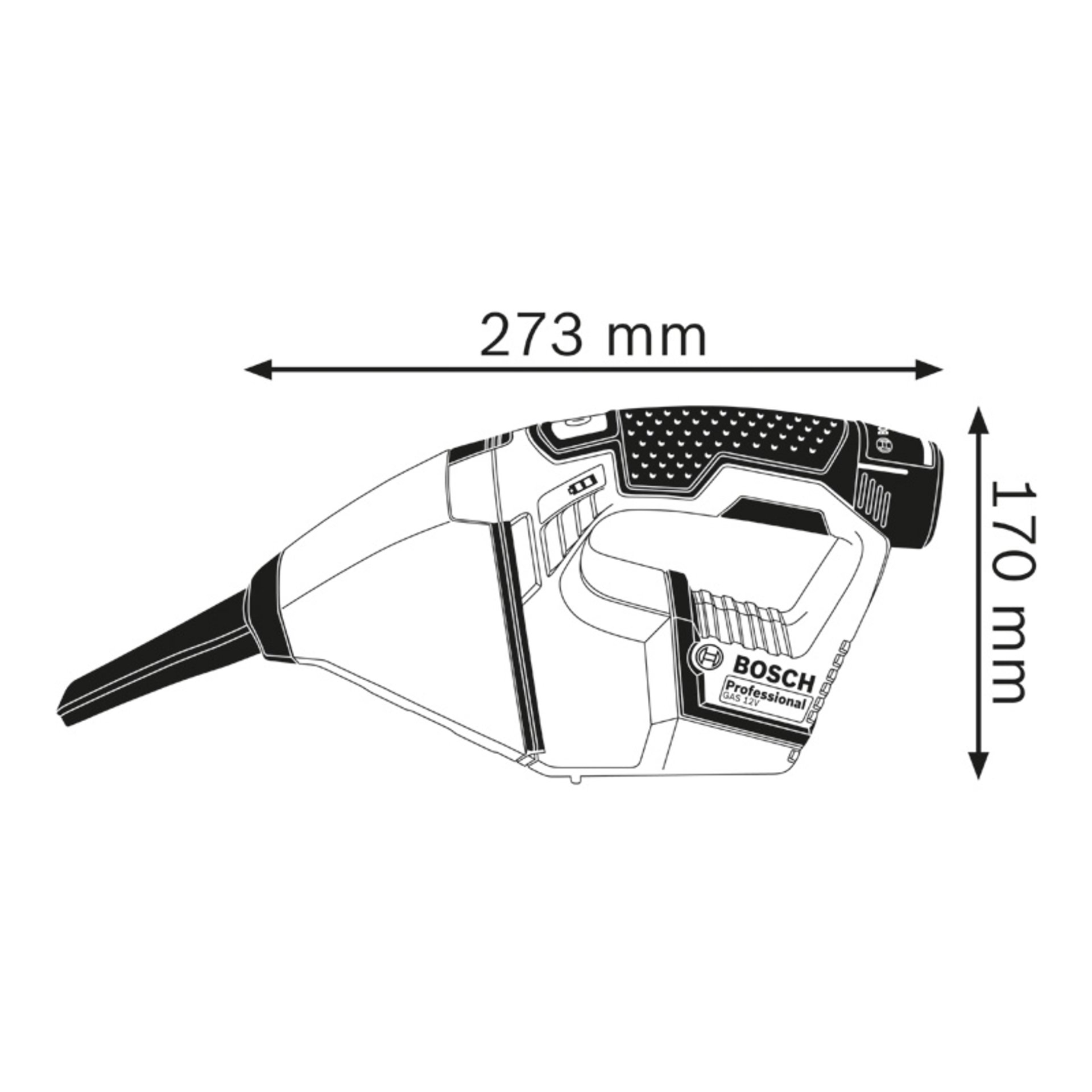 Akku-Sauger GAS 12V