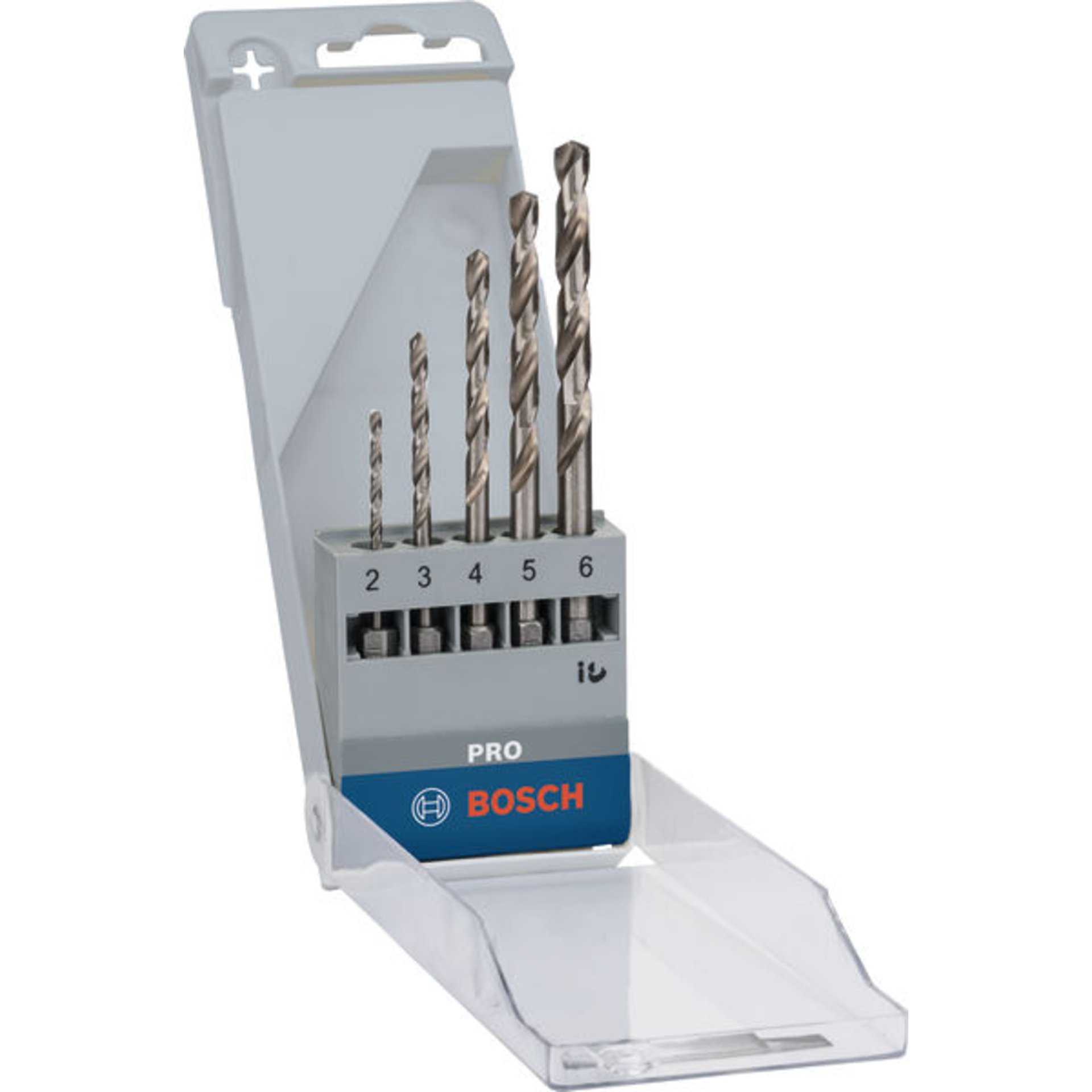 PRO Metal HSS-G Hex Spiralbohrer Set, 5-tlg.