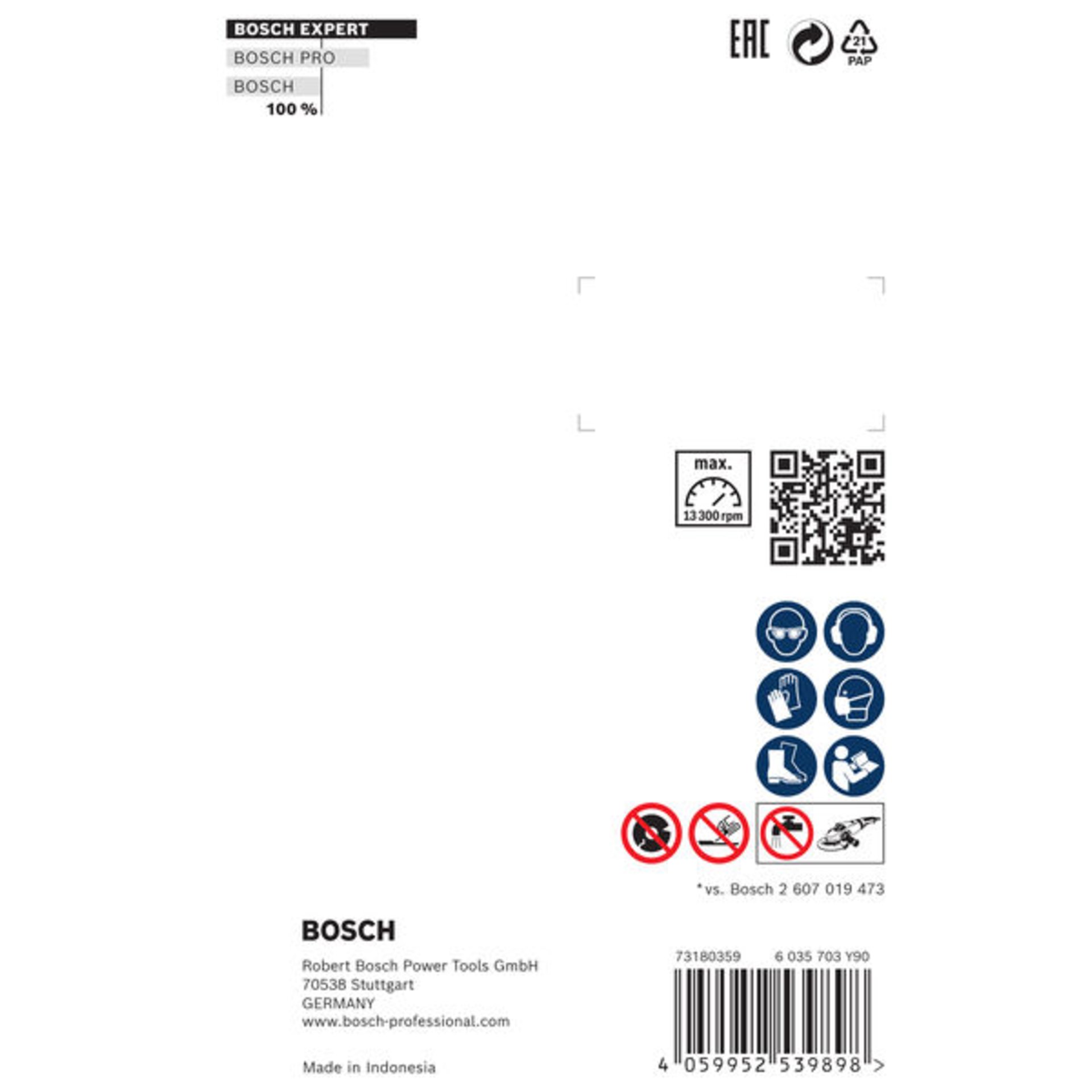 EXPERT Hard Ceramic Diamanttrennscheibe, 115x22,23 mm