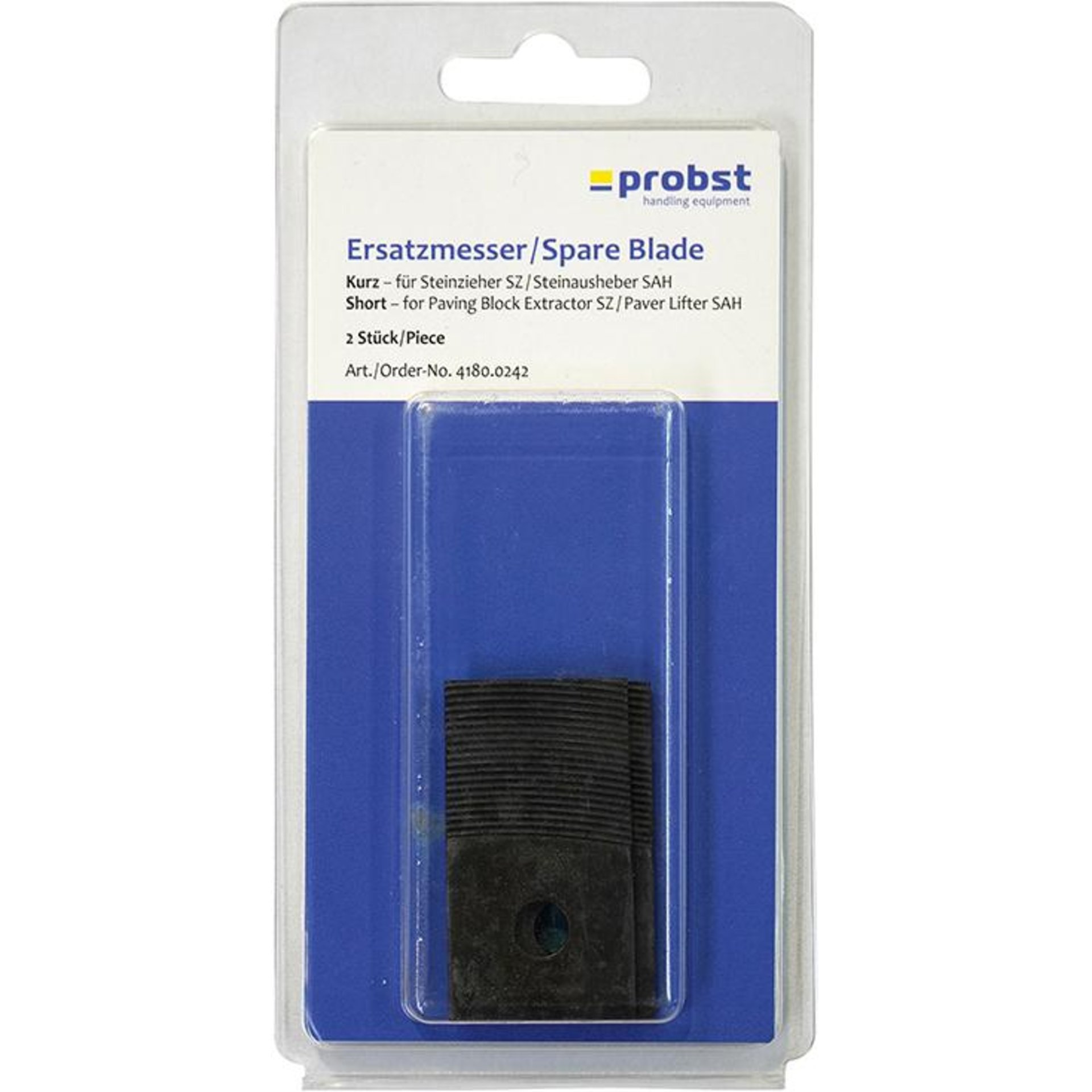 Ersatzmesser für Steinzieher SZ 2 Stück in Blisterverpackung
