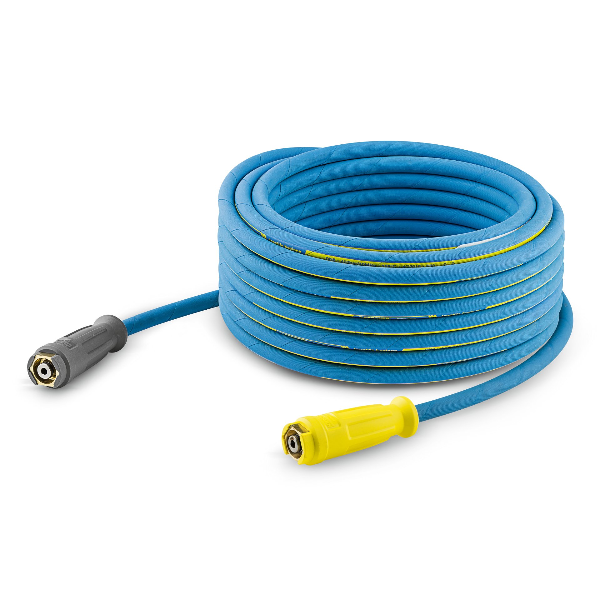 Kärcher Hochdruckschlauch Lebensmittel Longlife 400, 2 x EASY!Lock, DN 8, 20 m, ANTI!Twist