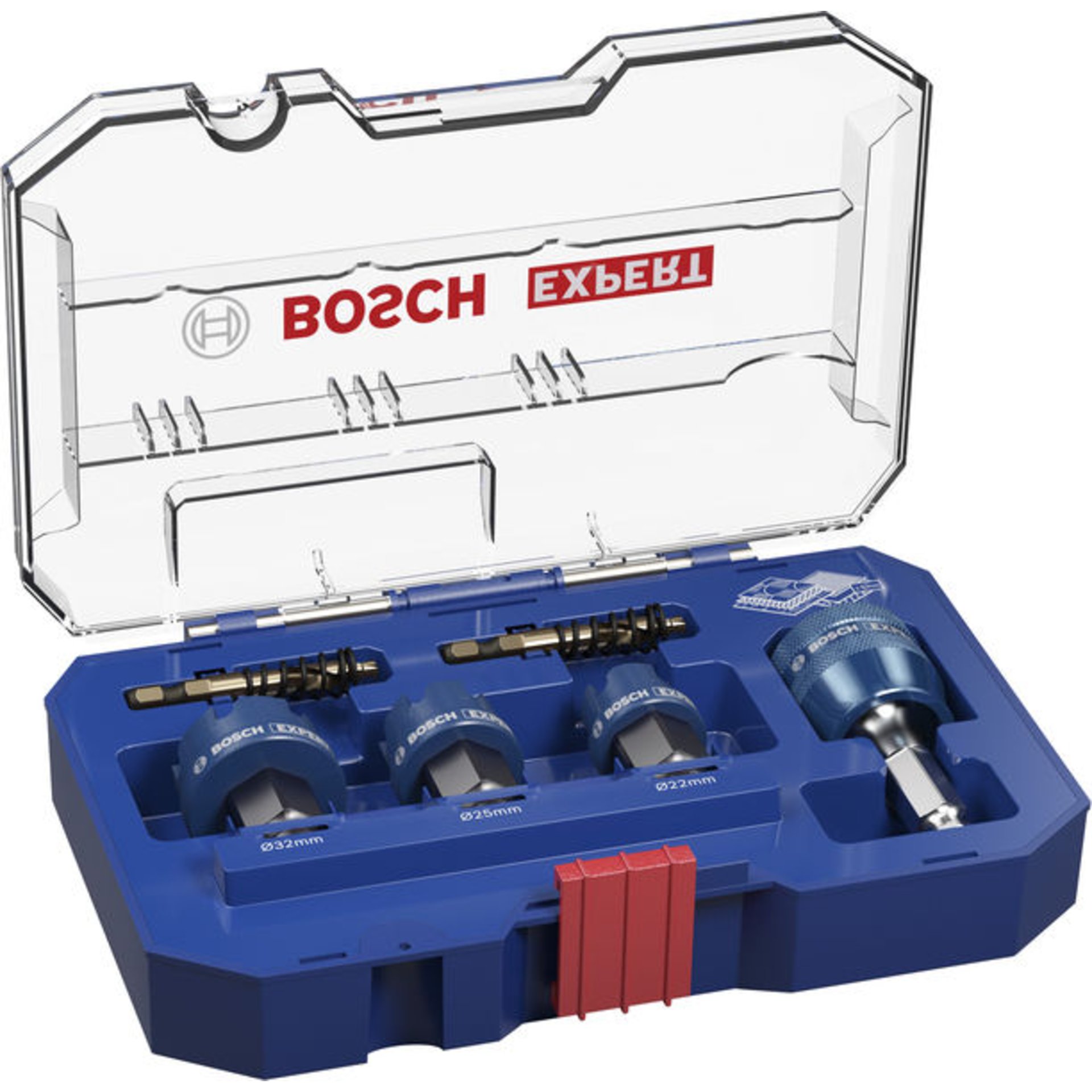 EXPERT Sheet Metal Power Change Plus Lochsägen Set, 22; 25; 32 x 5 mm, 6-tlg.