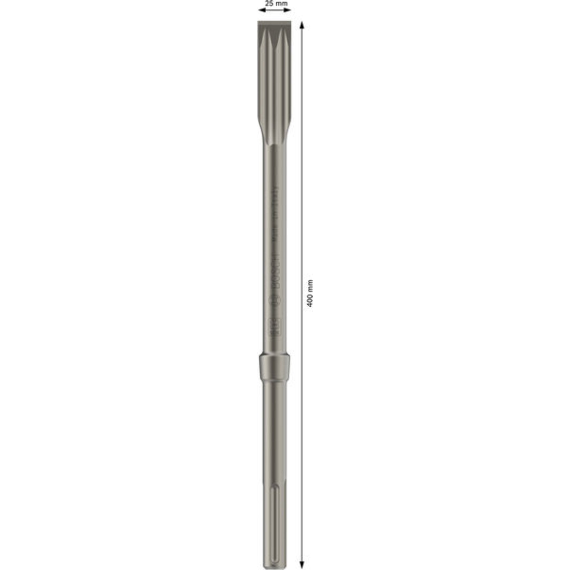 PRO SDS max-5C Flachmeißel-Set, 25 x 400 mm, 10-tlg.
