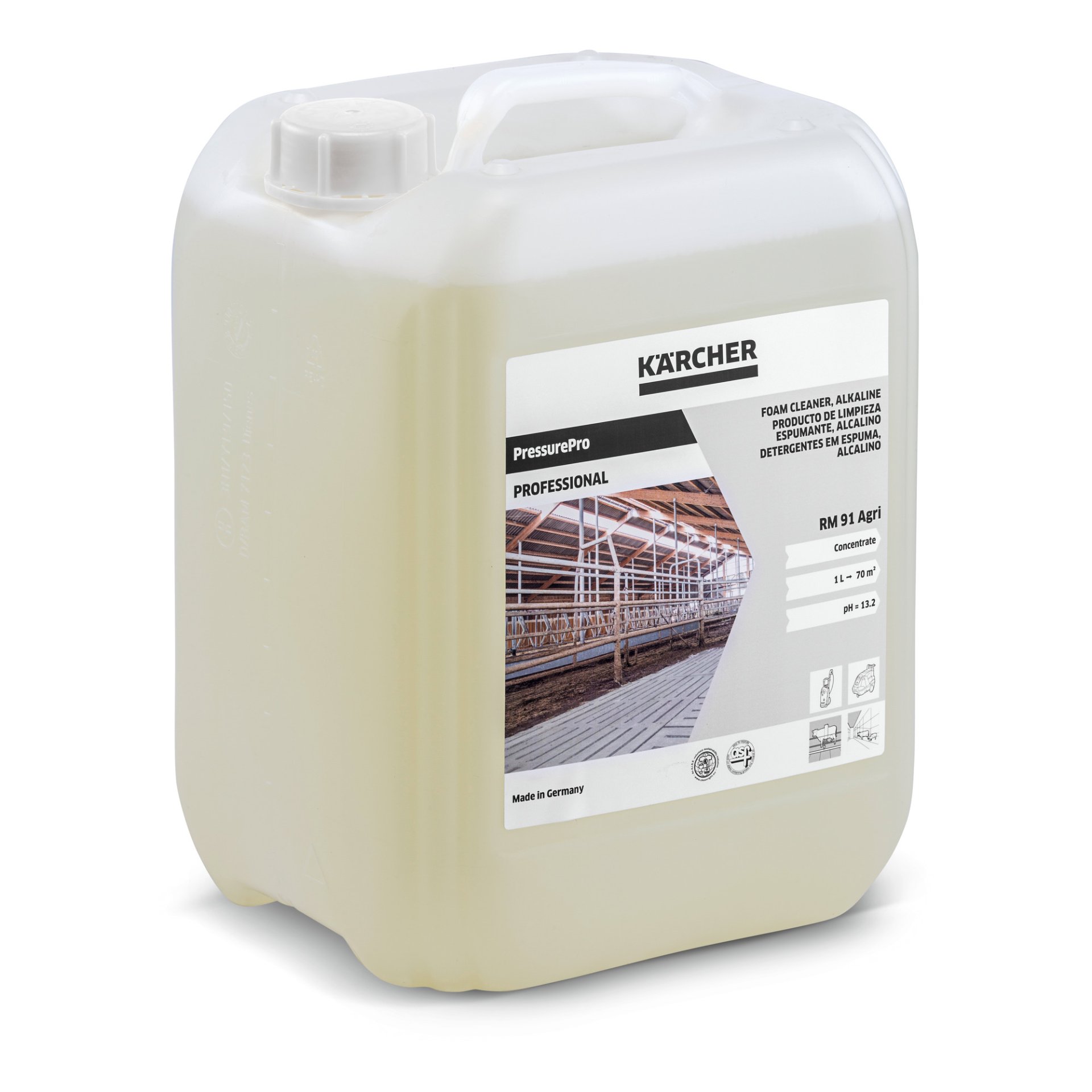 Kärcher Schaumreiniger, alkalisch RM 91 AGRI   10 l