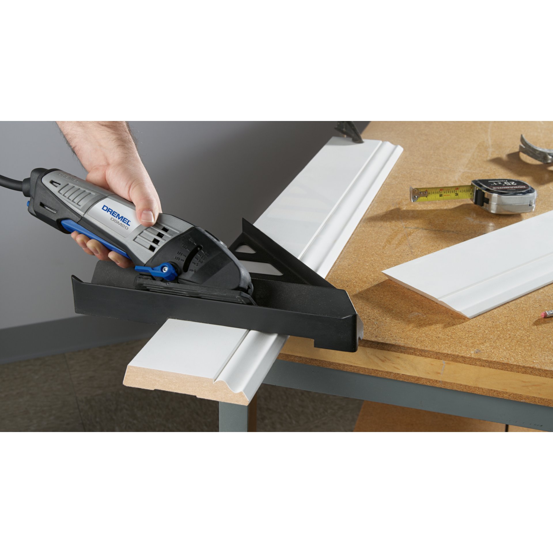 DREMEL® DSM20 Gehrungswinkel-Vorsatz