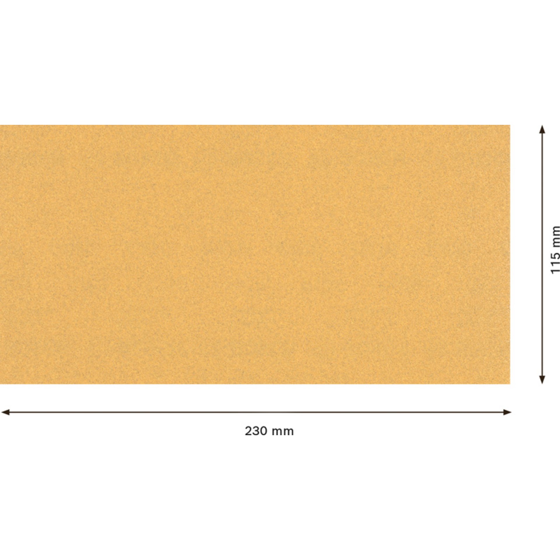 EXPERT C470 Schleifblatt, 115x230mm, K100, 14 Löcher, 10-tlg.