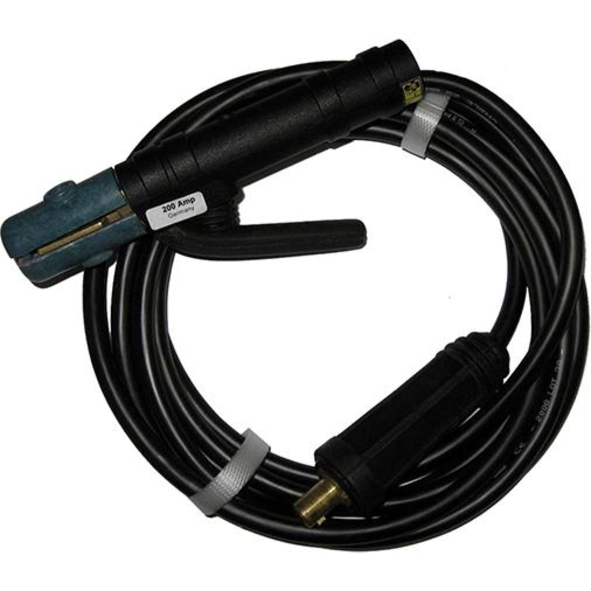 Schweißkabel-Set mit E-Halter 5 m 200 A (25 qmm) PVC