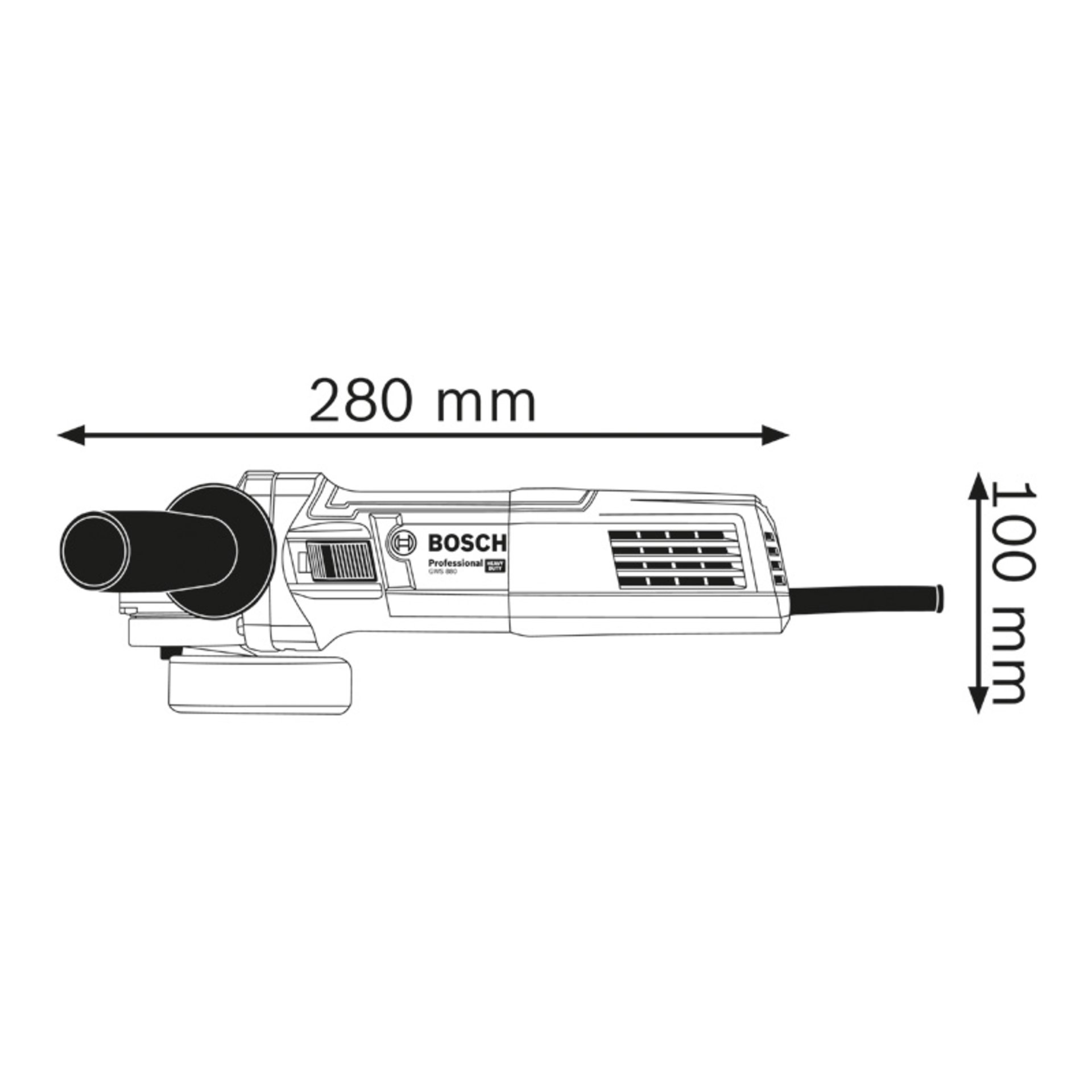 Winkelschleifer GWS 880