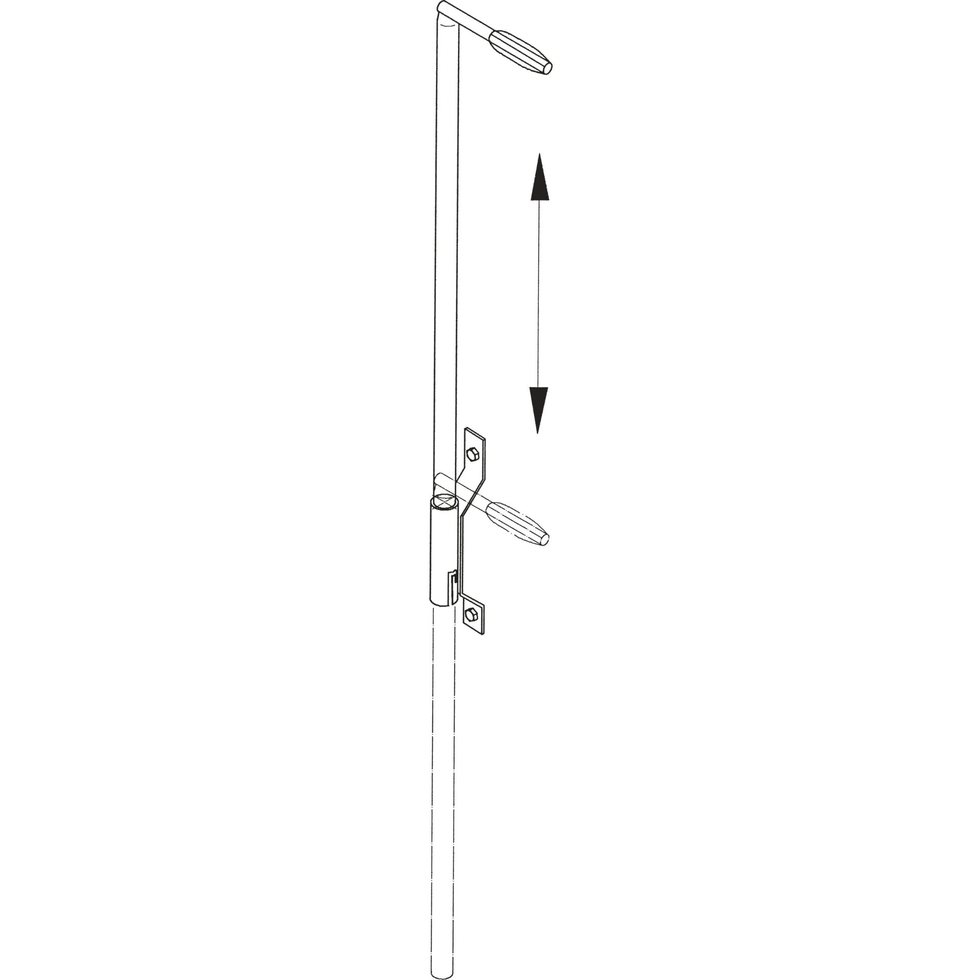 Einstiegshilfe 1.600 mm, V4A