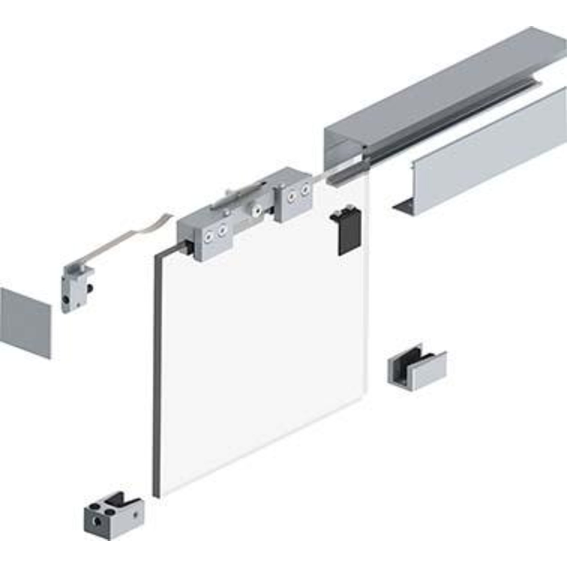 HELM GT-L 80 Garnitur EV1elox.Sch.2500mm Deckenmon
