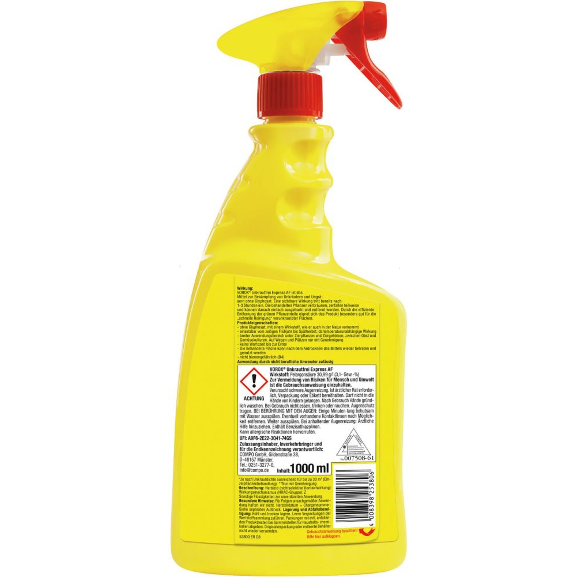 Unkrautfrei Express VOROX AF 1000 ml