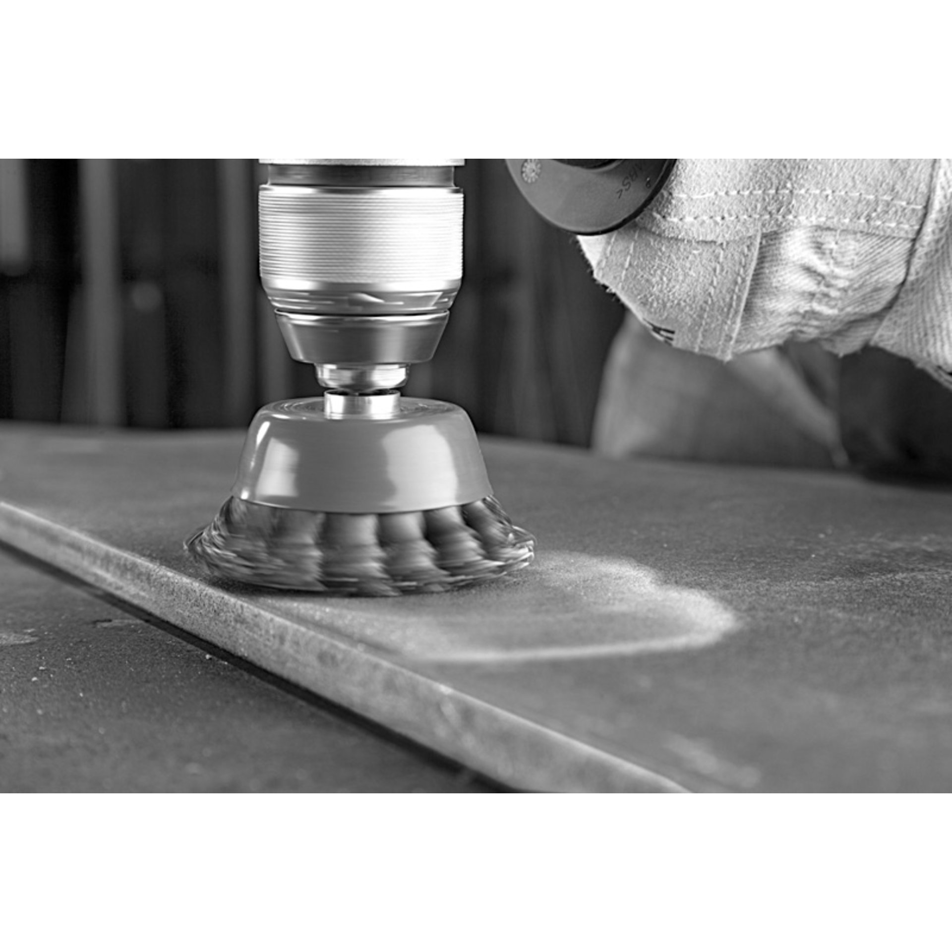 PRO Metal heavy Topfbürste, gerader Schaft, 65 x 0,5 mm