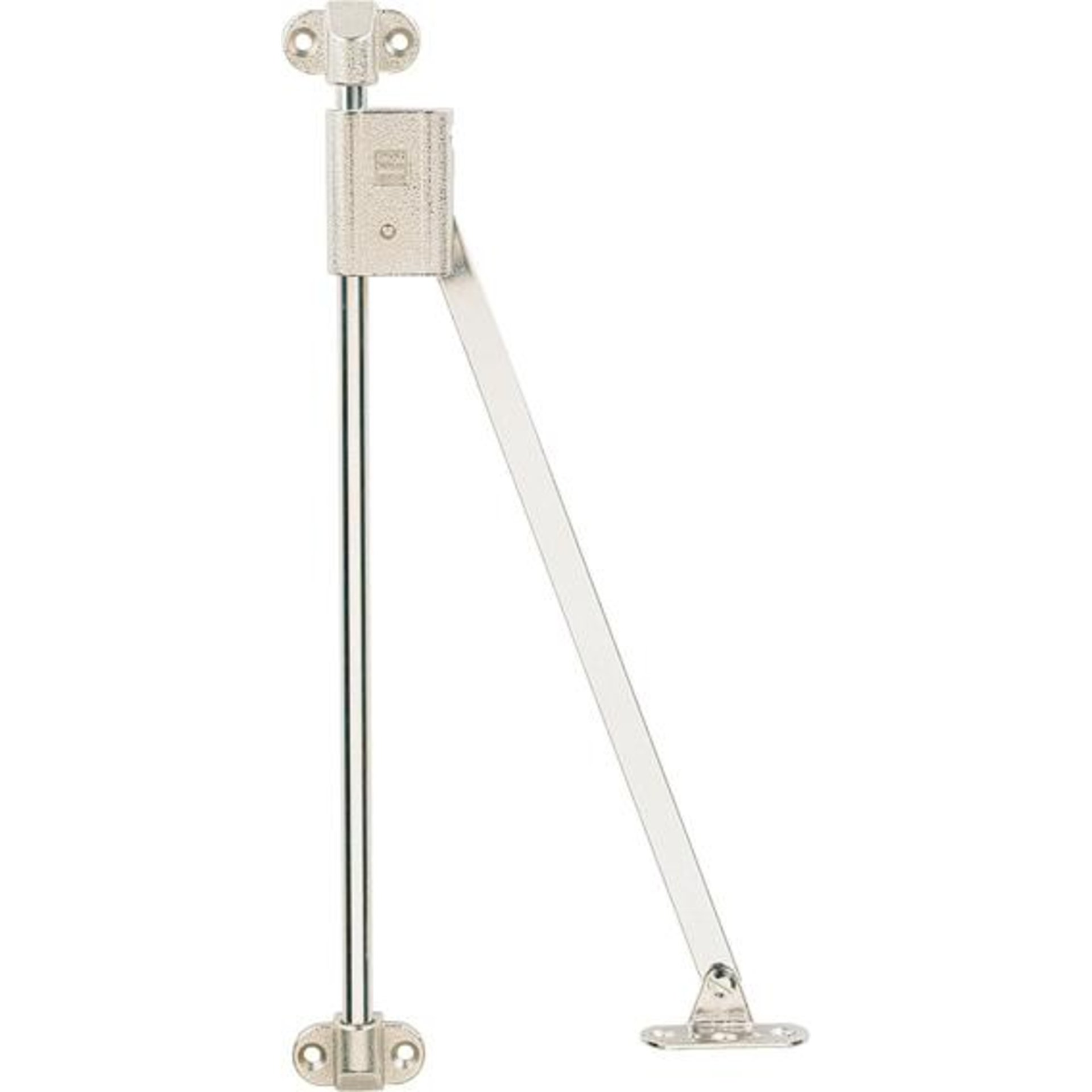 Bremsklappenhalter Glanzmetall 350 - 400 mm Hettich