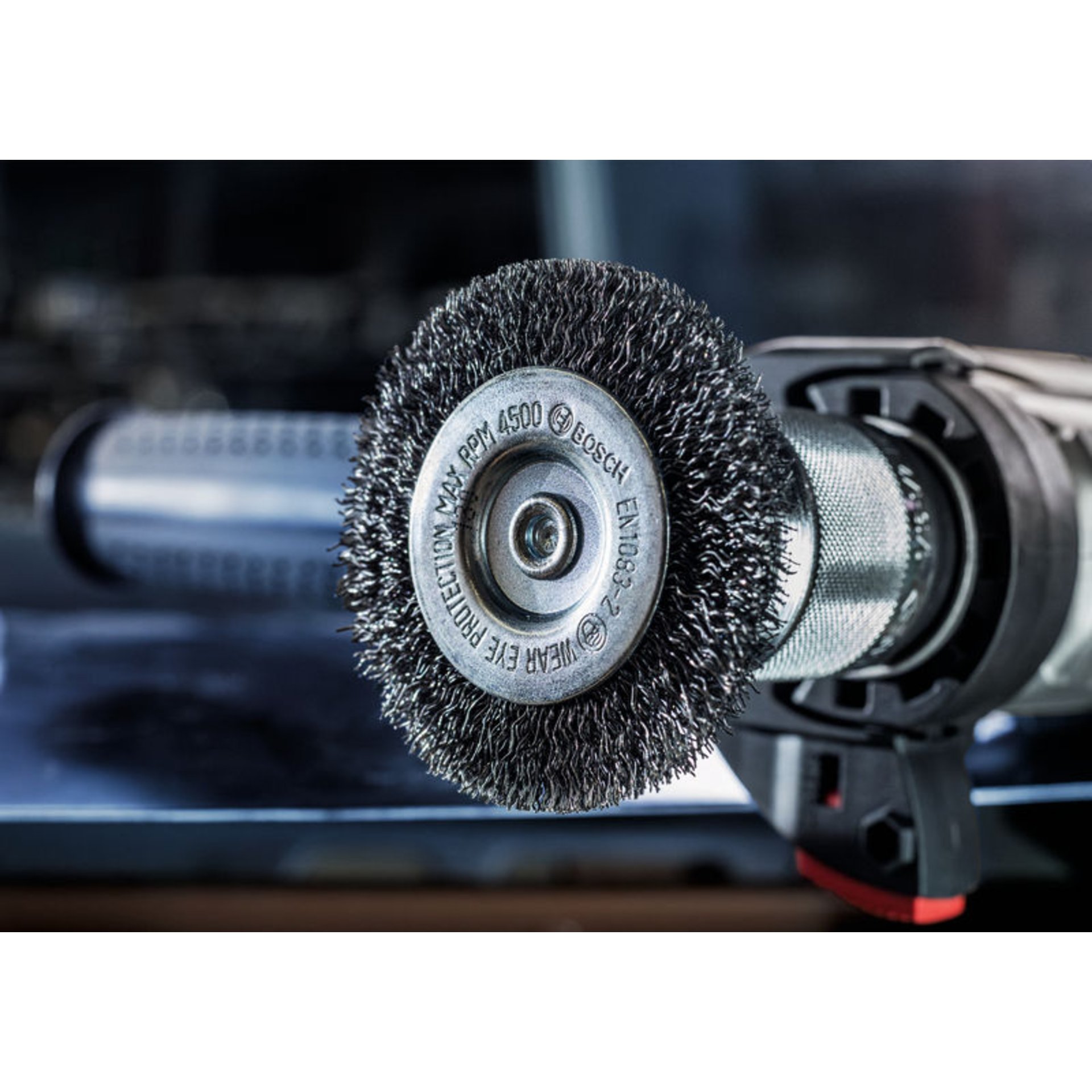 PRO Metal clean Scheibenbürste, gerader Schaft, 30 x 0,2 mm