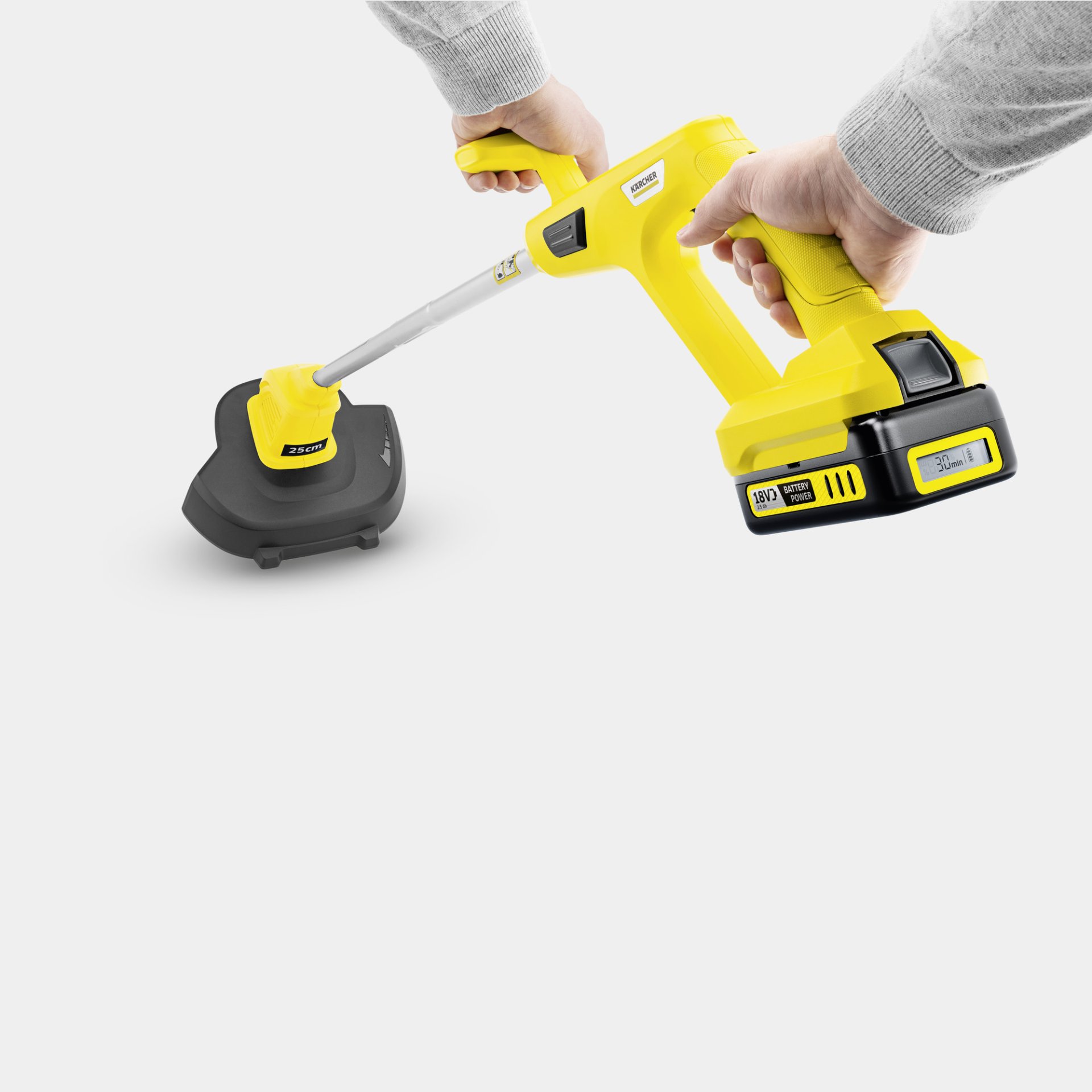 Kärcher Akku-Rasentrimmer LTR 18-25 Battery Set