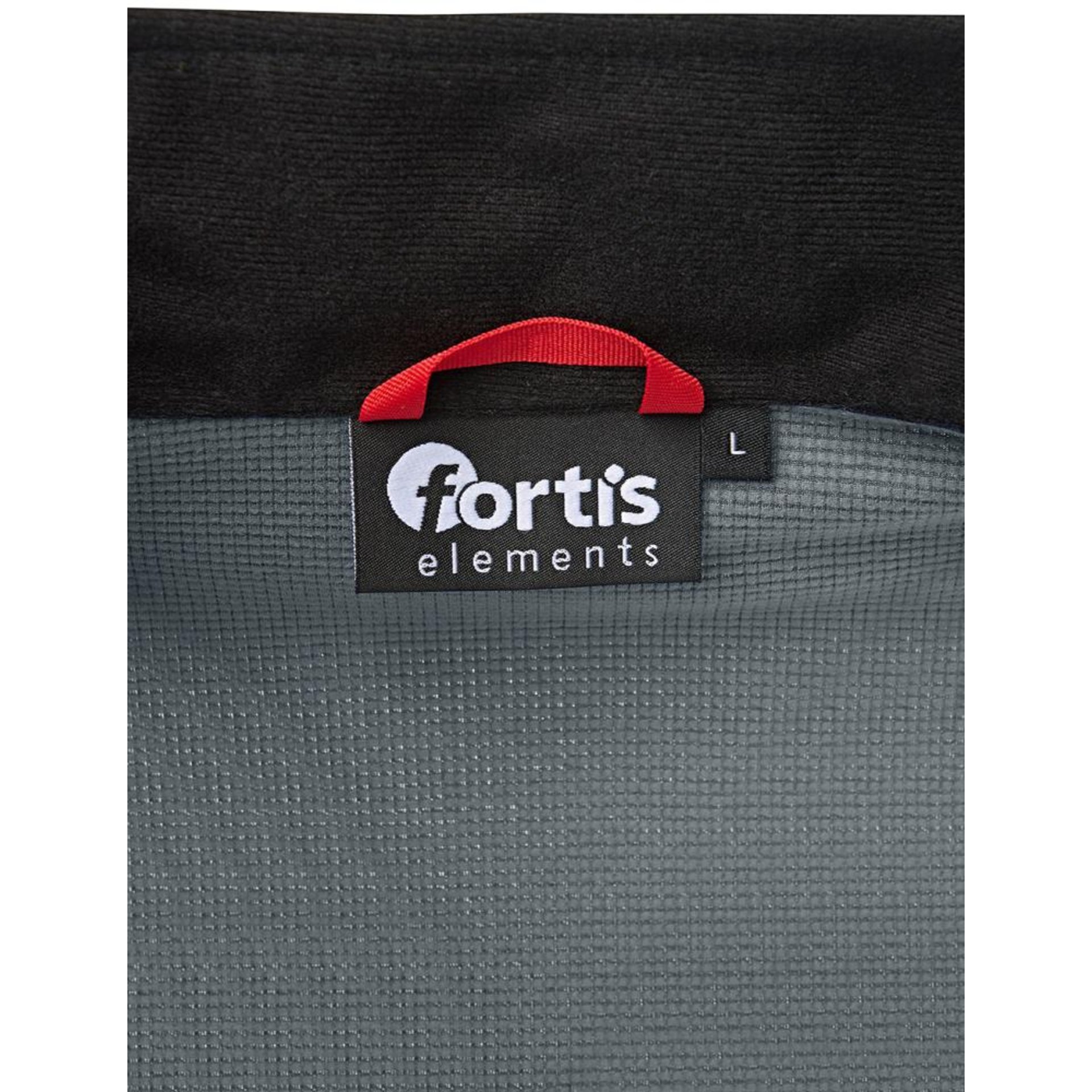 Tech-Fleecepullover grau/schwarz meliert Gr. 2XL Fortis Elements