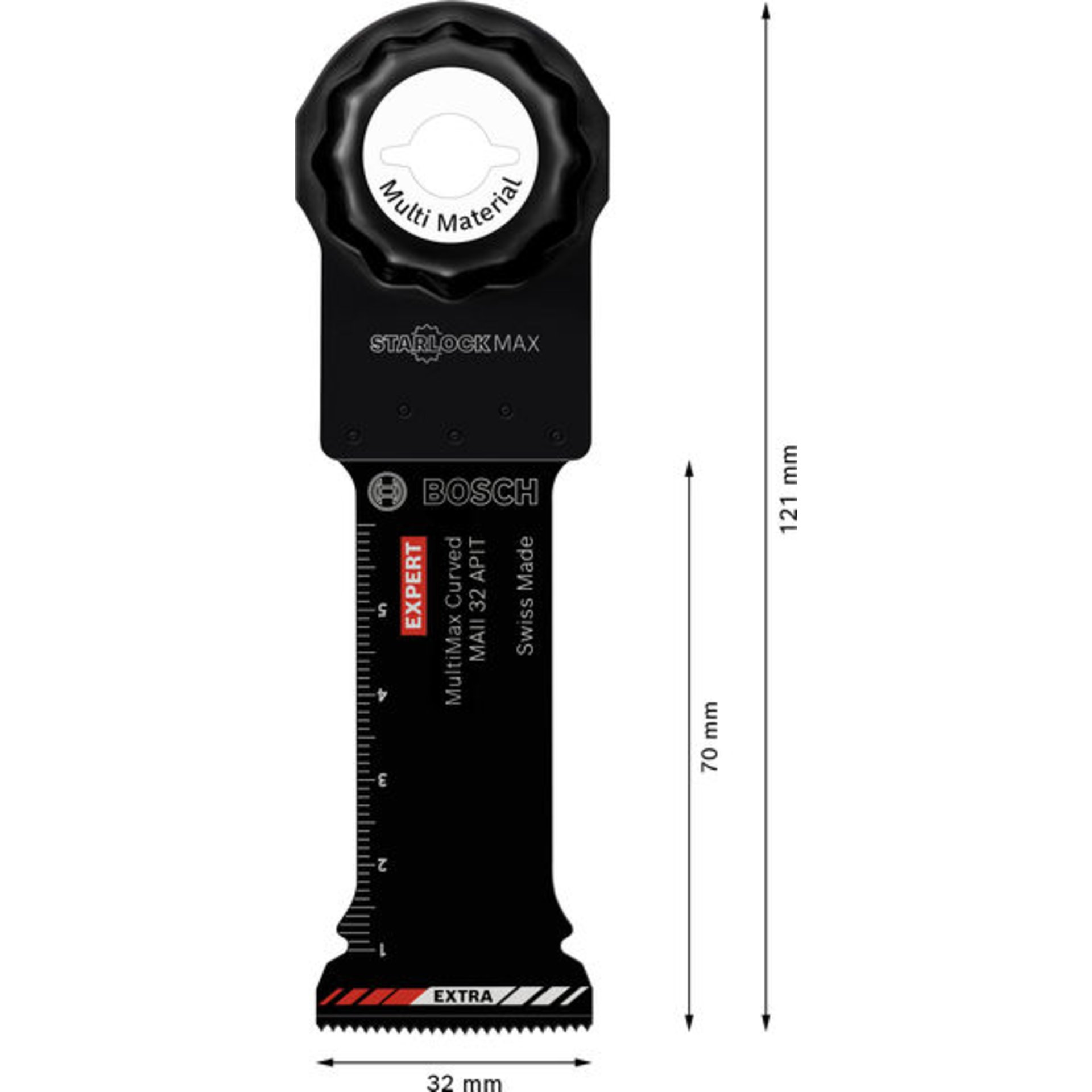 EXPERT PAIZ 32 AIT MetalMax Tauchsägeblatt, 32 x 70 mm