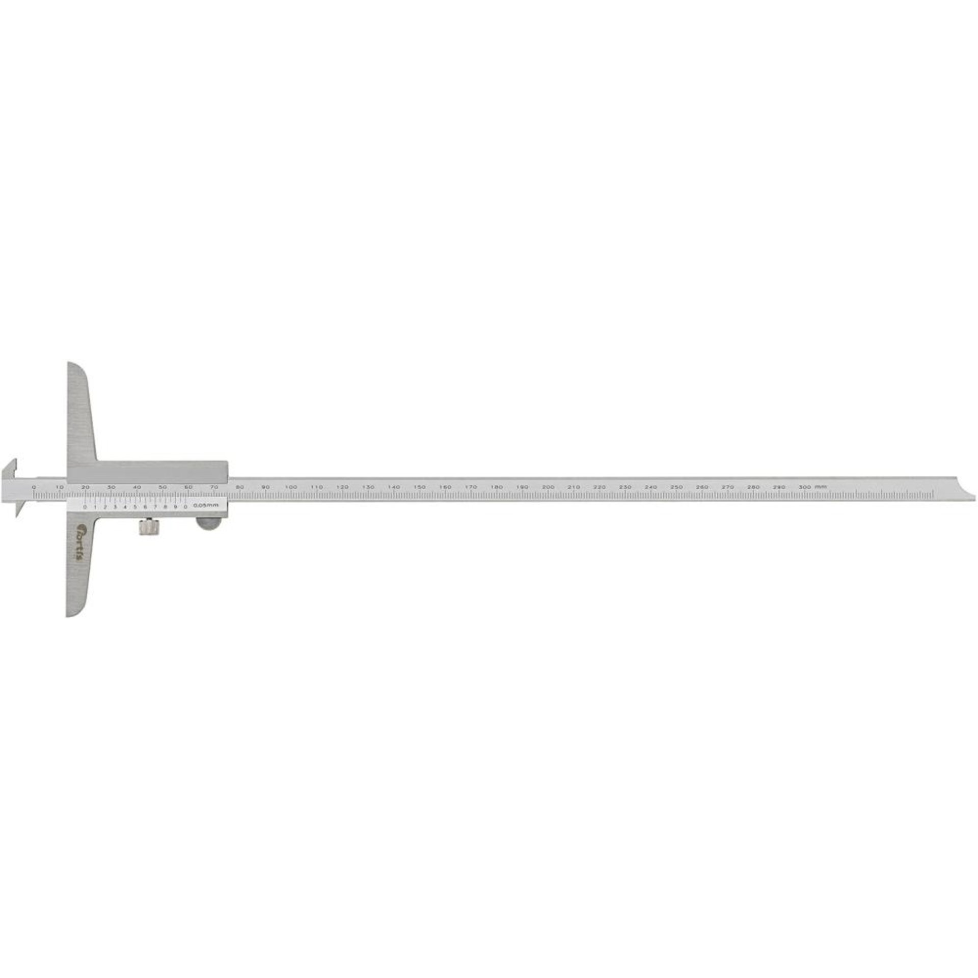 Tiefenmessschieber mit Schieber mit doppelten 300mm FORTIS
