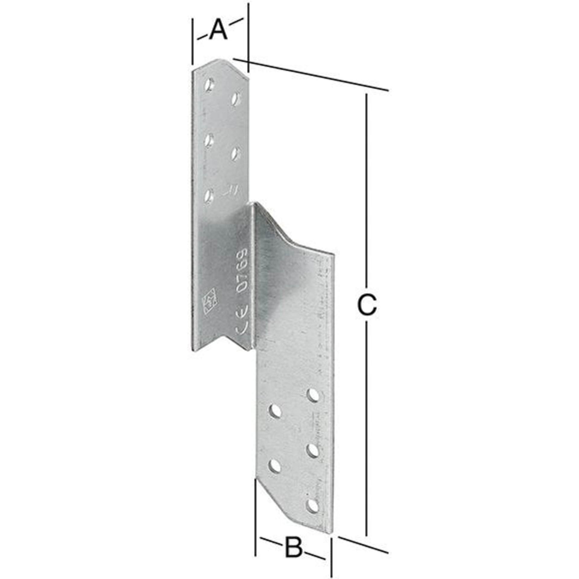 Spa-Pfett-Anker 33X250 links sendvz, CE VORMANN