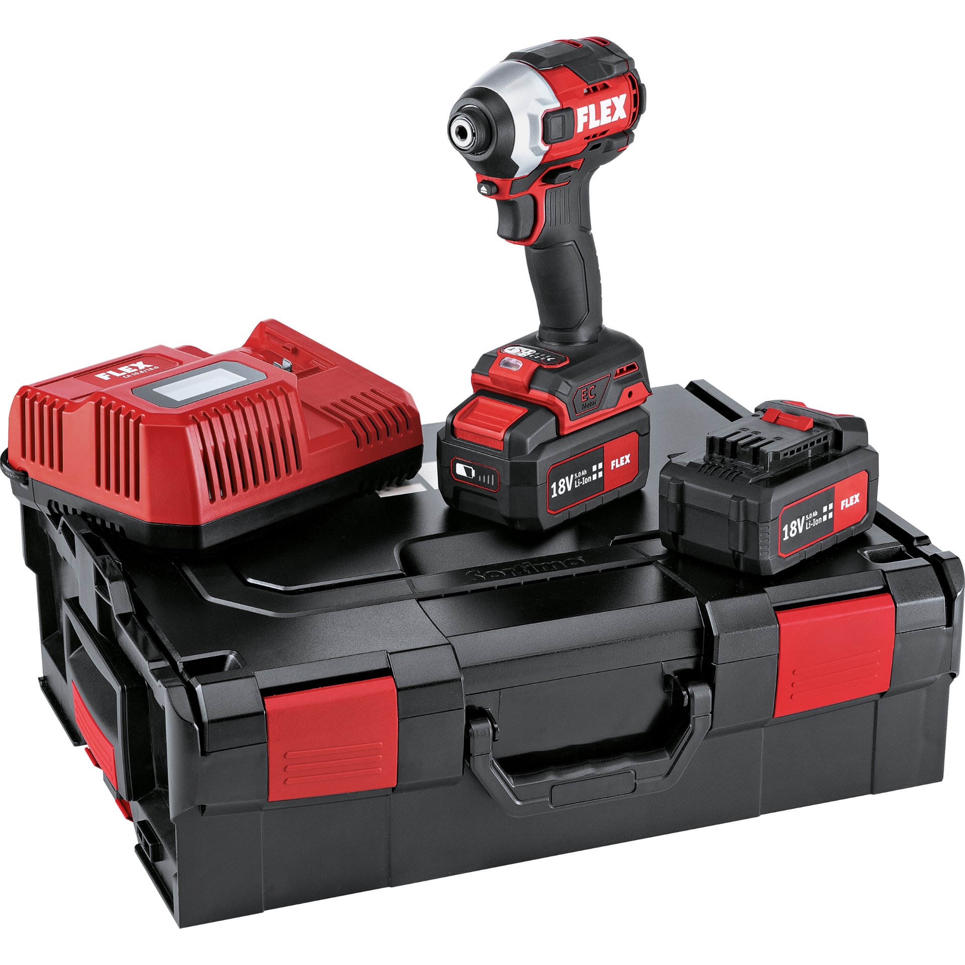 Akku-Schlagschrauber 18,0 V mit Bitauswurf ID 1/4" 18.0-EC HD/5.0 Set