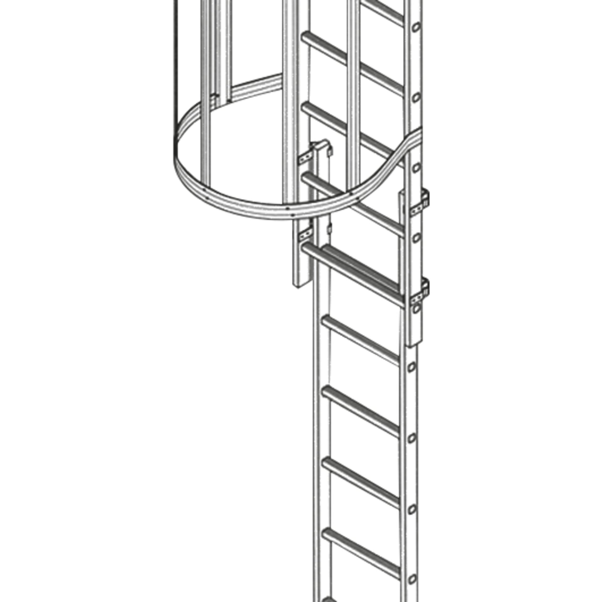 LM-Fluchtleiter ca. 2,50 m