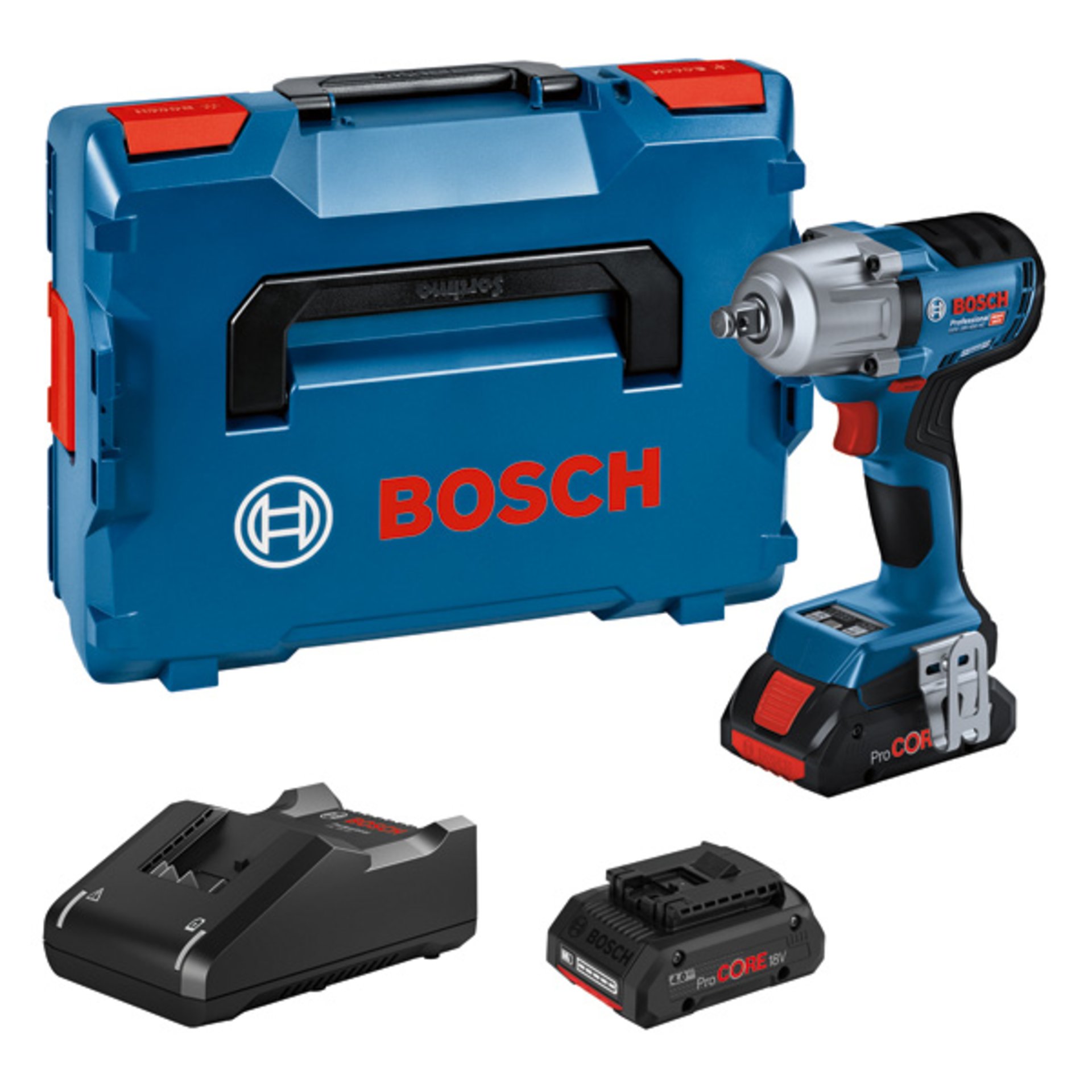Akku-Drehschlagschrauber GDS 18V-450 HC, 2 x Akku ProCORE18V 4.0Ah in L-BOXX