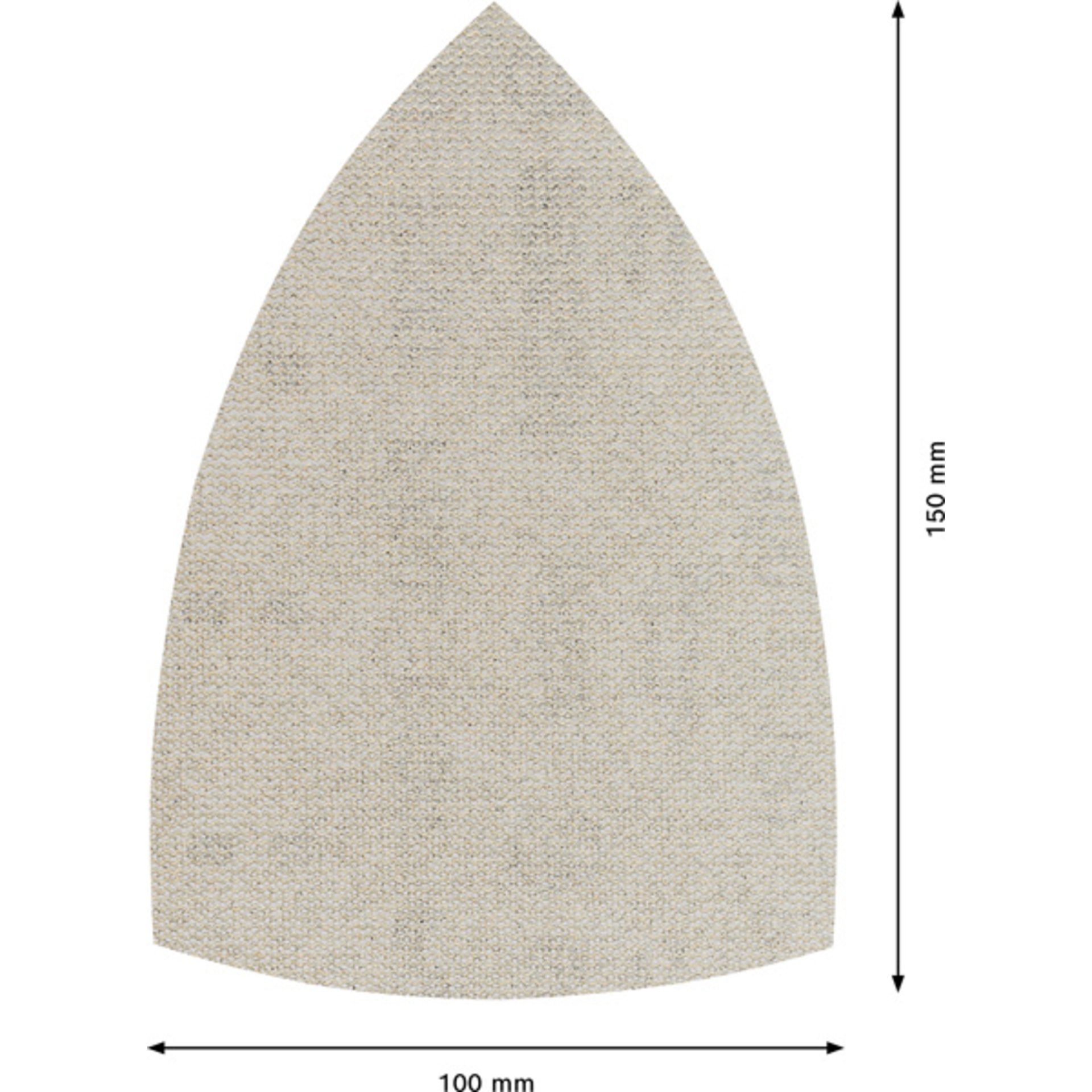 EXPERT M480 Schleifnetz, 100x150mm, K10, 10-tlg.