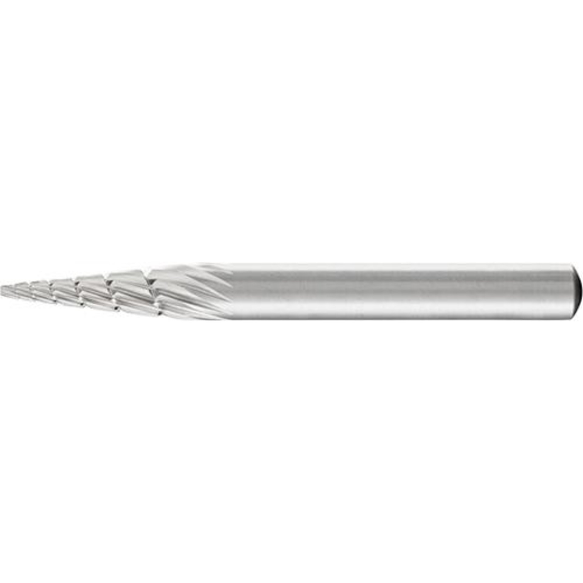HSS-Frässtift G, Spitzkegelform, Zahnung 3
