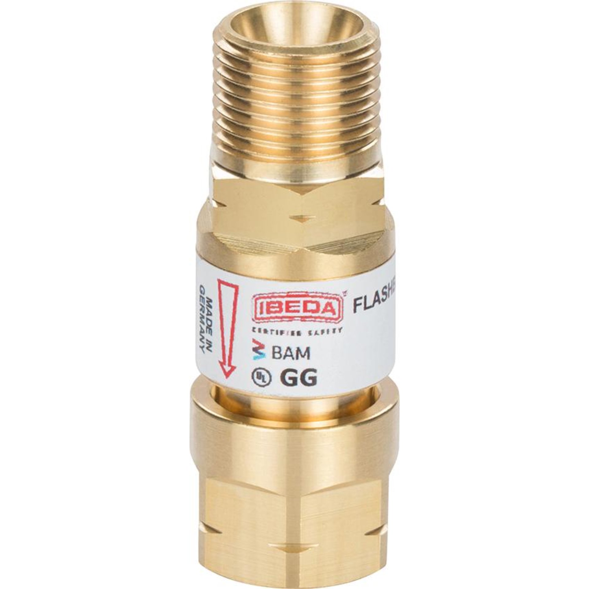 Sicherheitseinrichtung Brenngas, G 3/8" LH