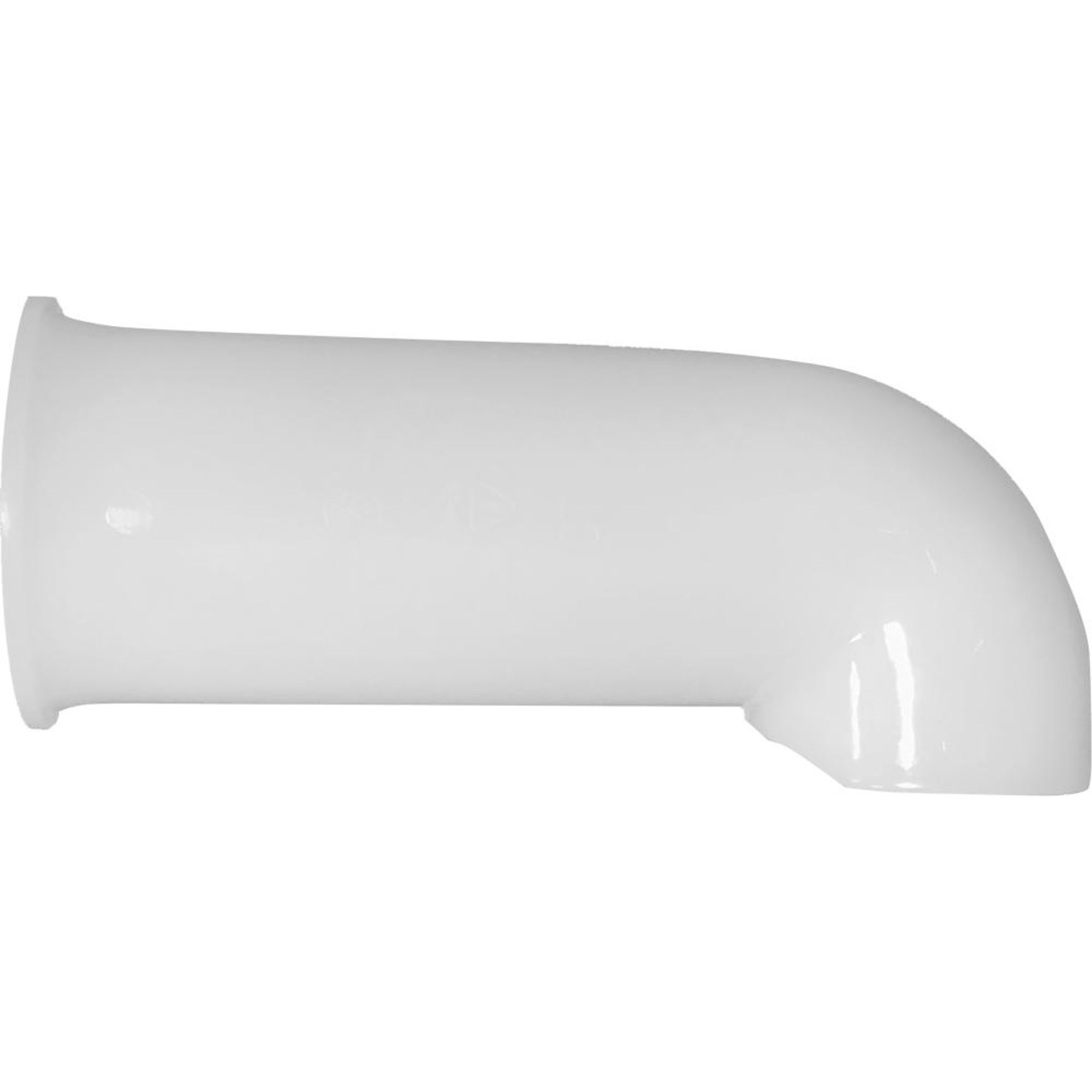 IBC Auslaufbogen PP, schwarz 0 0