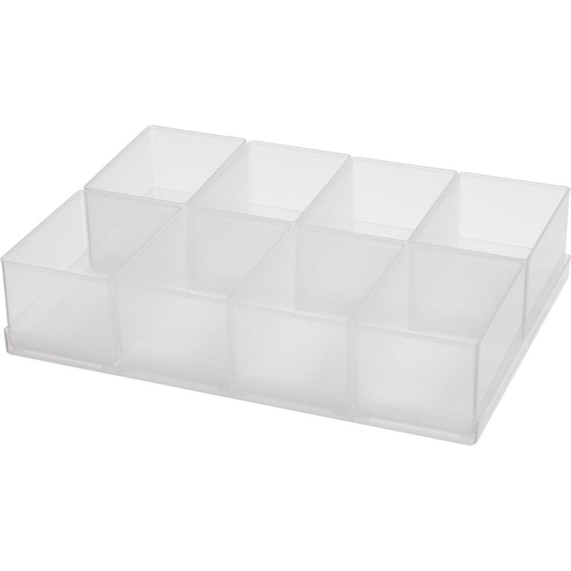 Facheinsatz Typ A 8 klar 8 Stk. RAACO