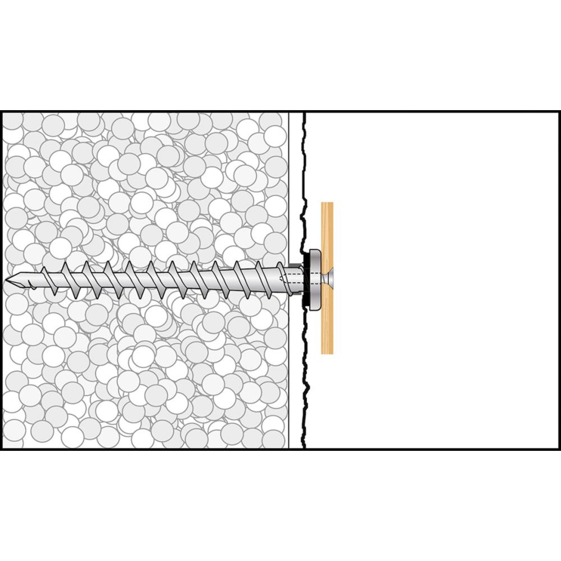 Isolierplattenschraub- dübel IPSZ 80 Zamag