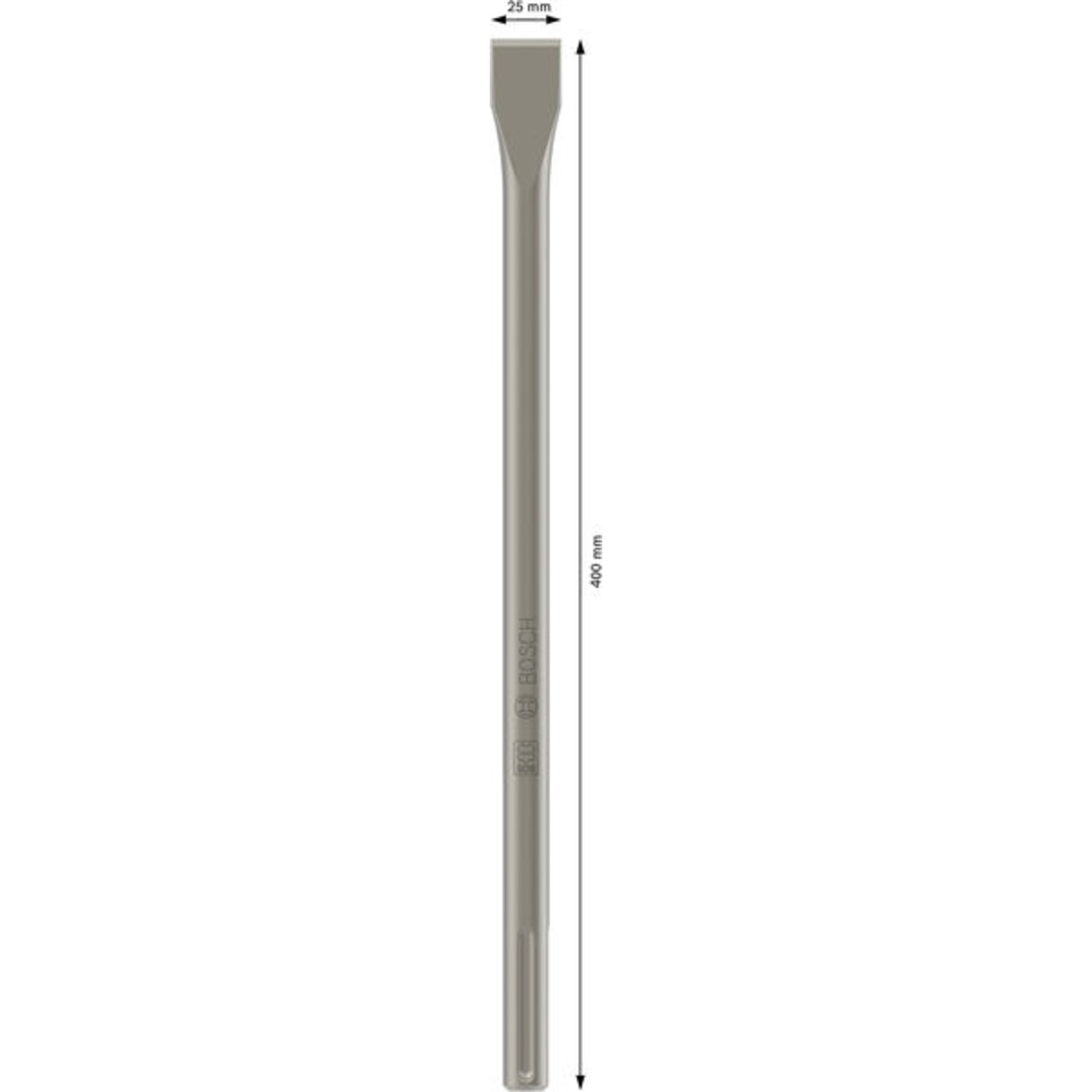 PRO SDS max-4C Flachmeißel-Set, 25 x 400 mm, 10-tlg.