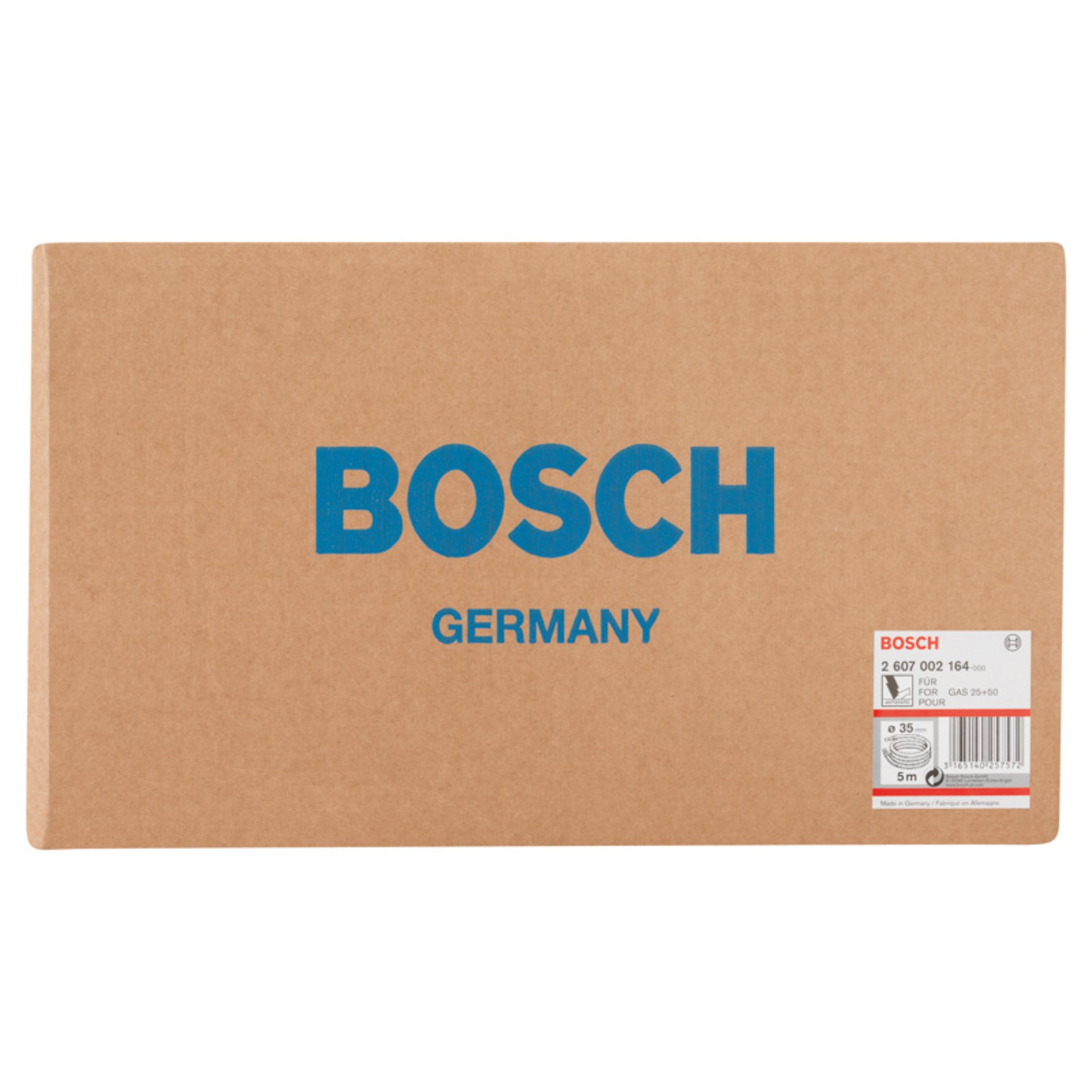 Schlauch für Bosch-Sauger, 5 m, 35 mm, antistatisch, mit Bajonettverschluss