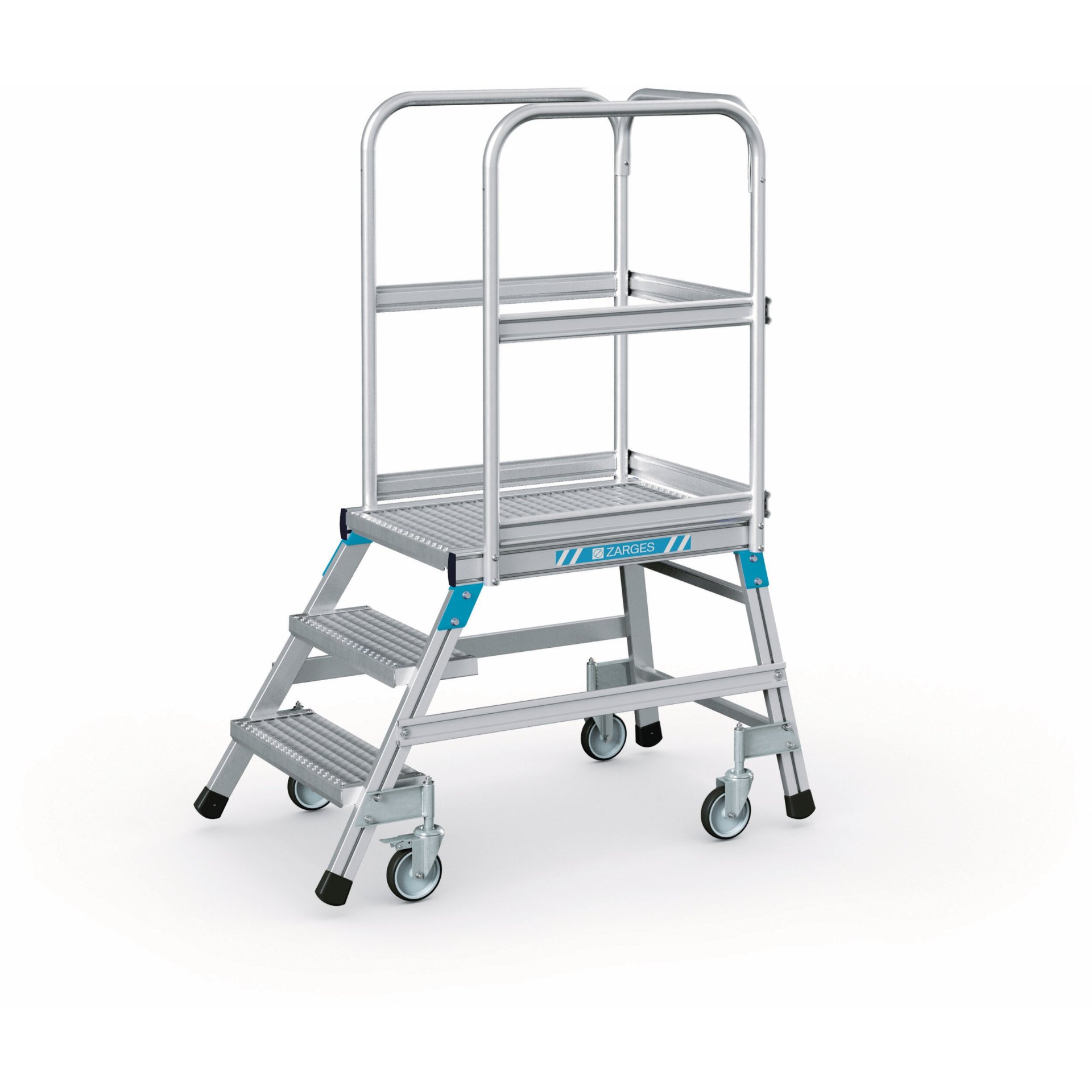 Podesttreppe, einseitig 3 Stufen