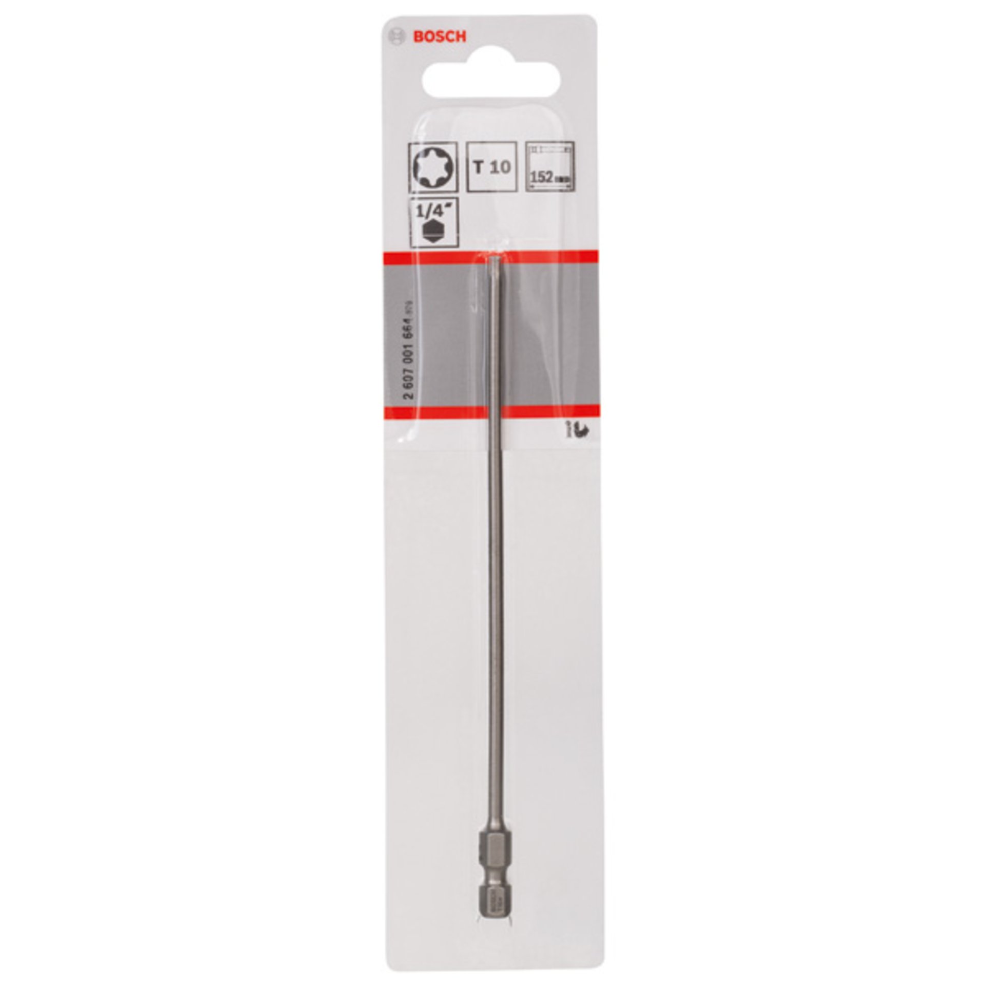 Schrauberbit Extra-Hart T10, 152 mm, 1er-Pack
