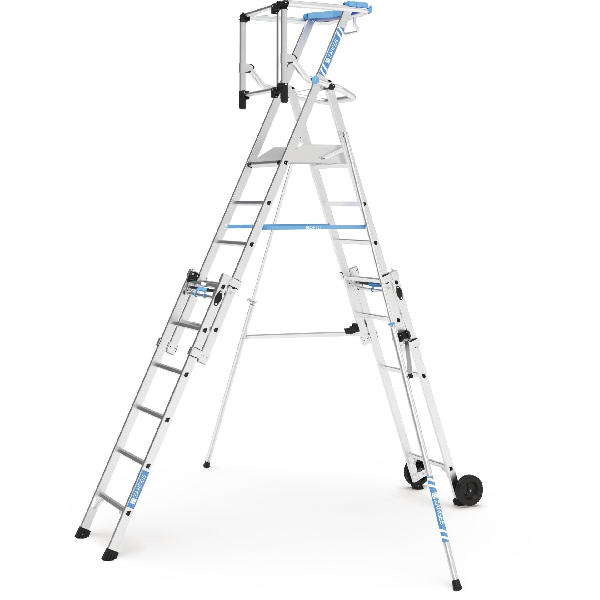 ZAP Masterflex S - Teleskop-Plattformleiter 9 Stufen