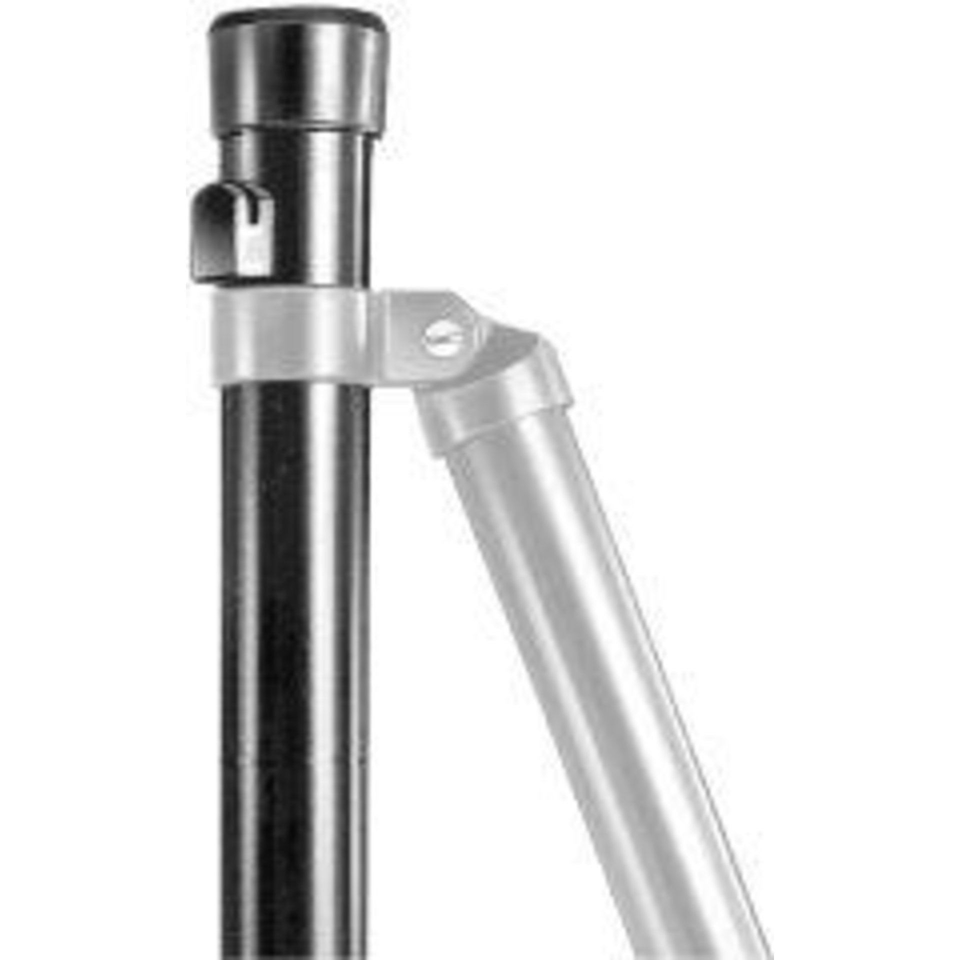 Zaunpfahl, 38 mm, sendzimirverzinkt, grün beschichtet