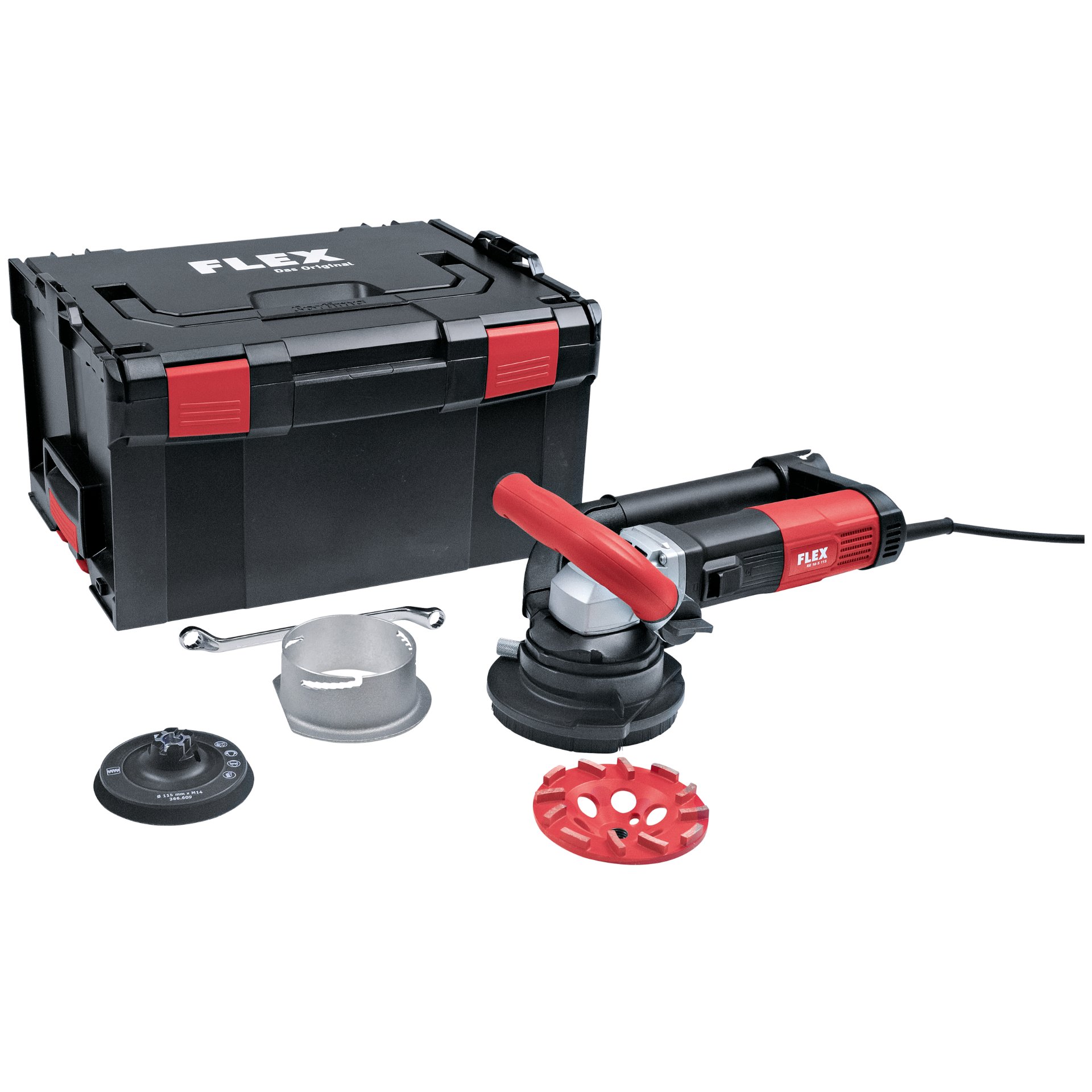 RETECFLEX, das Universalwerkzeug zum Sanieren, Renovieren und Modernisieren RE 16-5 115, Kit E-Jet