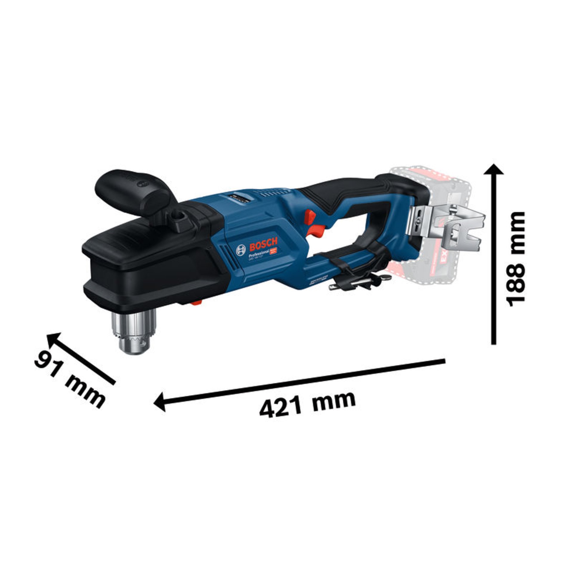 Akku-Winkelbohrmaschine GRD 18V-127