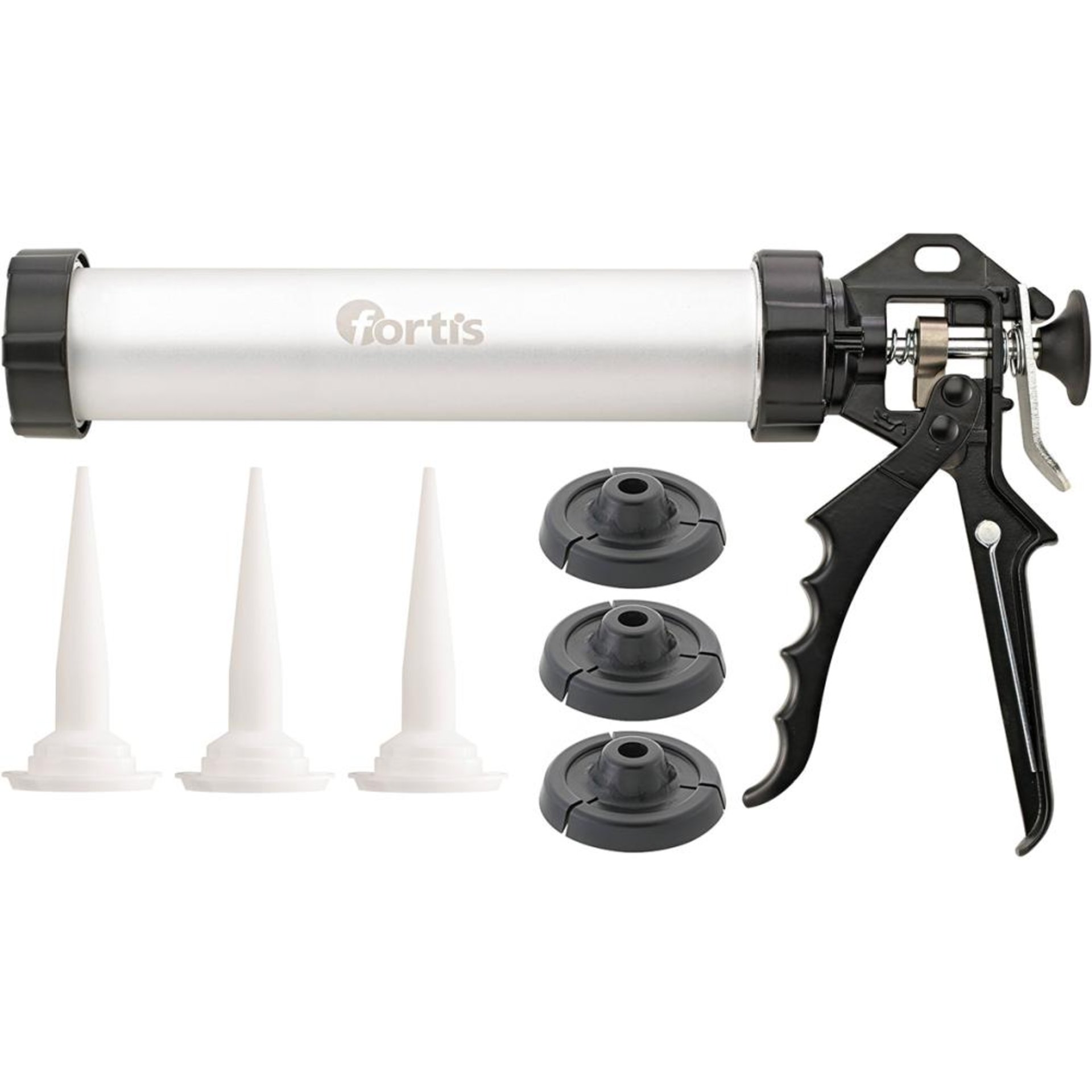 Kartuschenpistole Profi mit 3Spitzen 310ml FORTIS