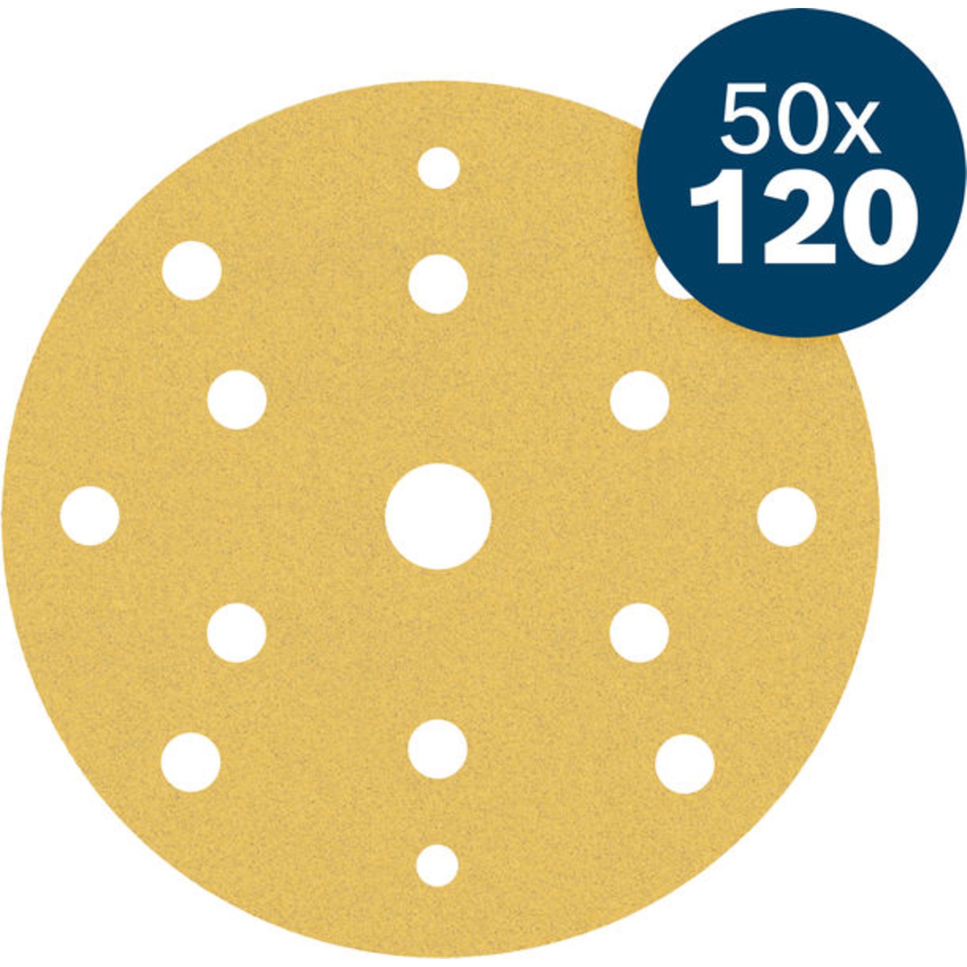 EXPERT C470 Schleifpapier, 150 mm, 120, 50 Stk
