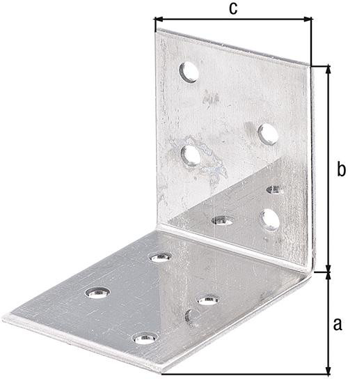 Winkelverbinder VA 50x50x40x2 mm