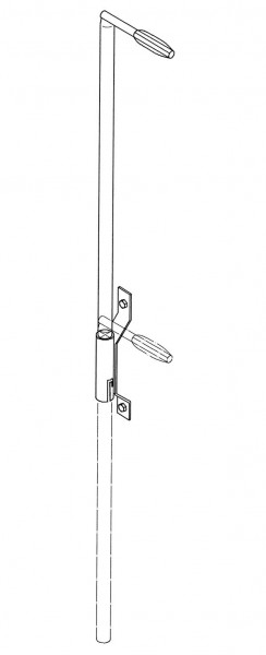 Einstiegshilfe 1.600 mm, Stahl verzinkt