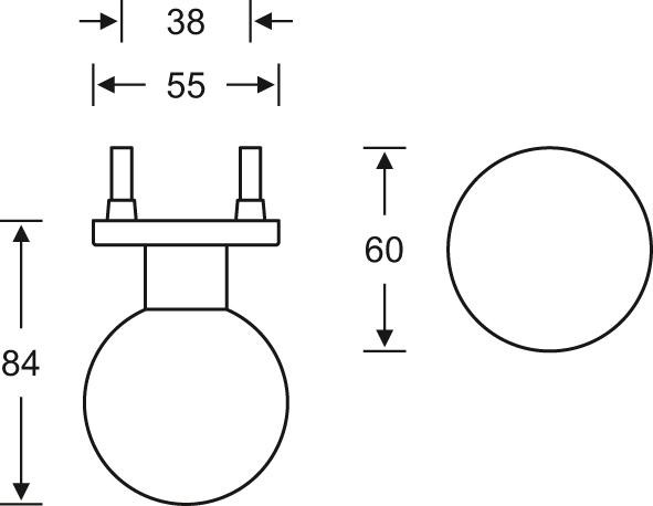 HT-Türknopf ASL, 0230803,gegens.,a.Ros.rd,F69 ma