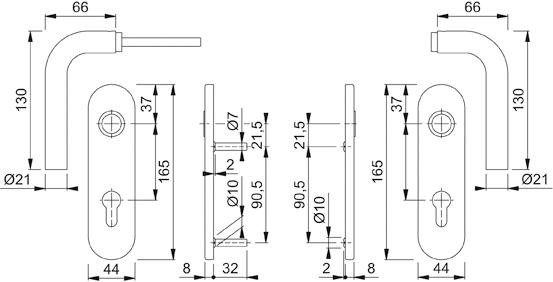 Garnitur SchildE150Z/353KGRT-SST F69 8 OB-72 35-45