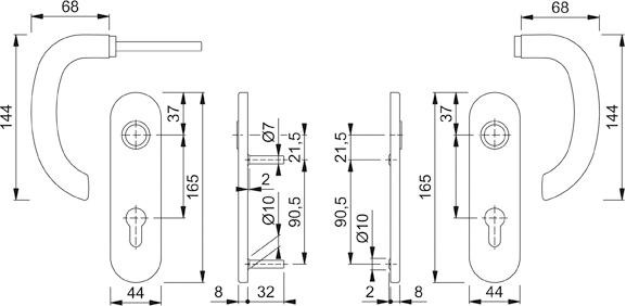 Garnitur SchildE1138Z/353KGRT-SSTF69 8 PZ-72 35-45